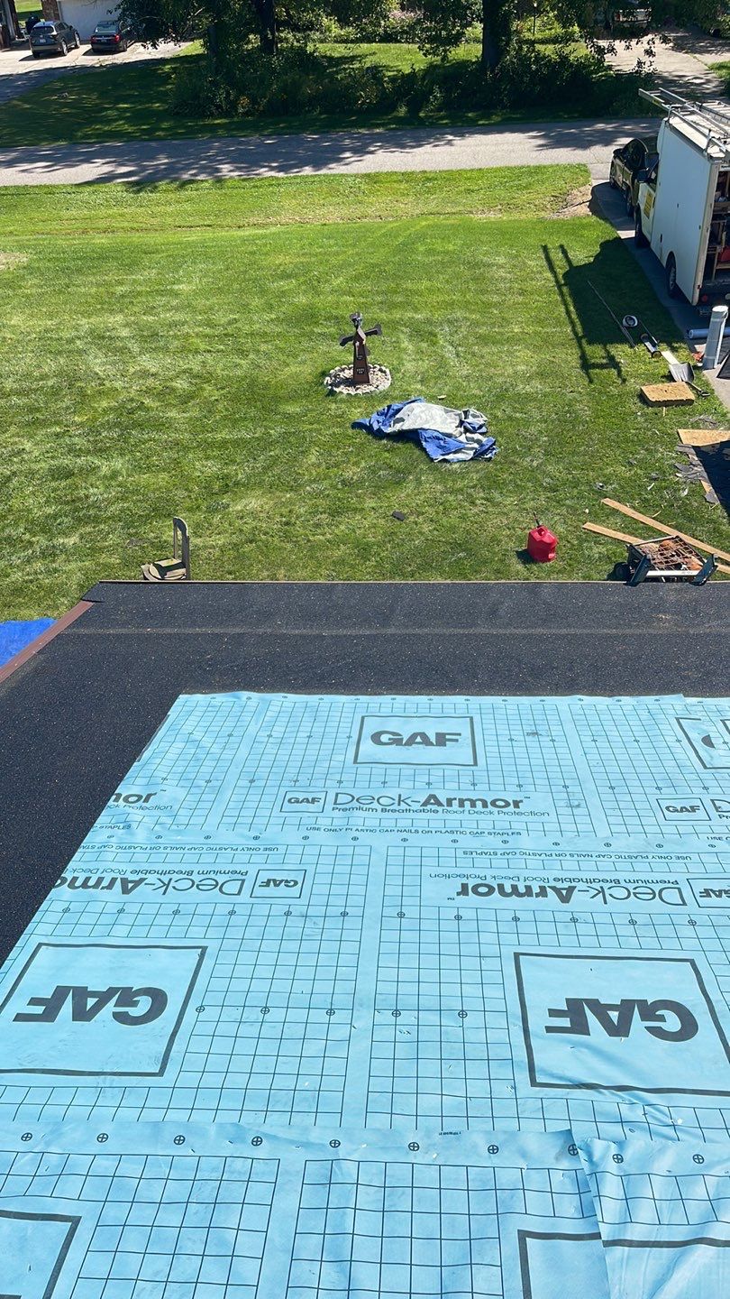 Residential Roofing Installation using Replace Shingles on Residential roof  by Smart Roof