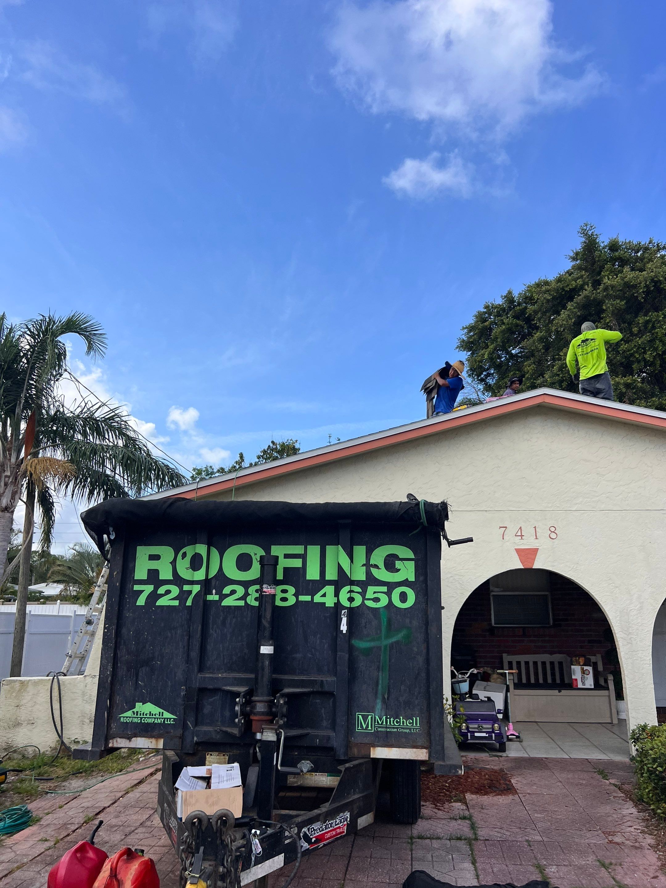 Project in St. Petersburg 33709 by Mitchell Roofing Company LLC 