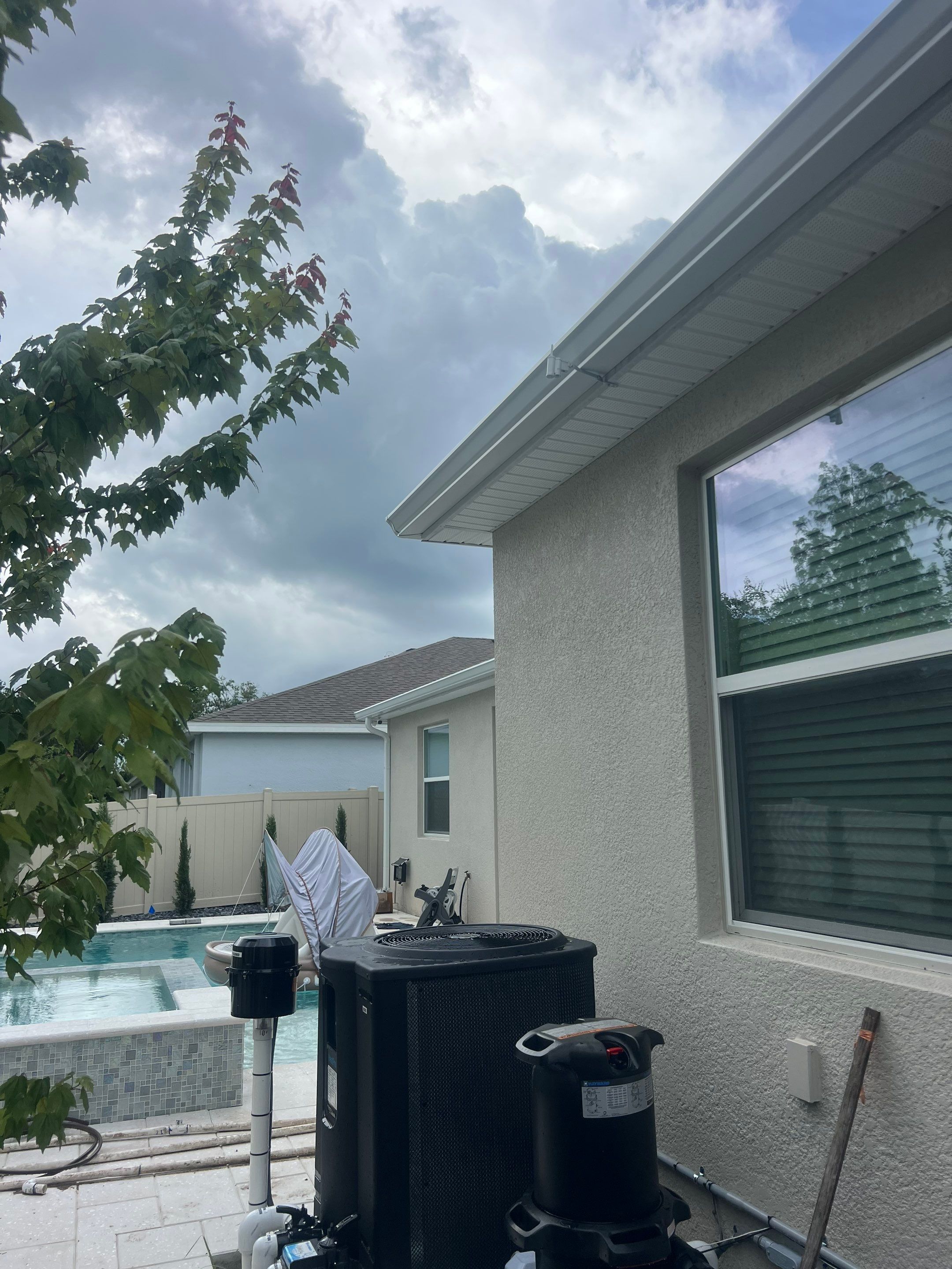 Seamless Gutters with Elegant Design in Lutz FL by Gutter Professors