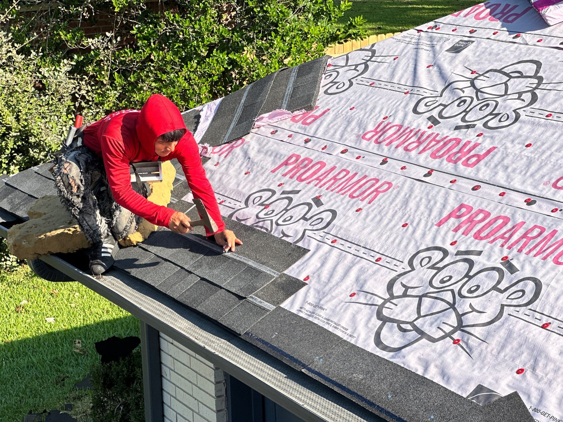 Project in Lake Jackson by Motion Roofing