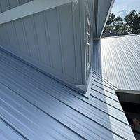 24ga 1" Nail-Strip Mill Finish by Total Roofing System The Metal Roof Experts