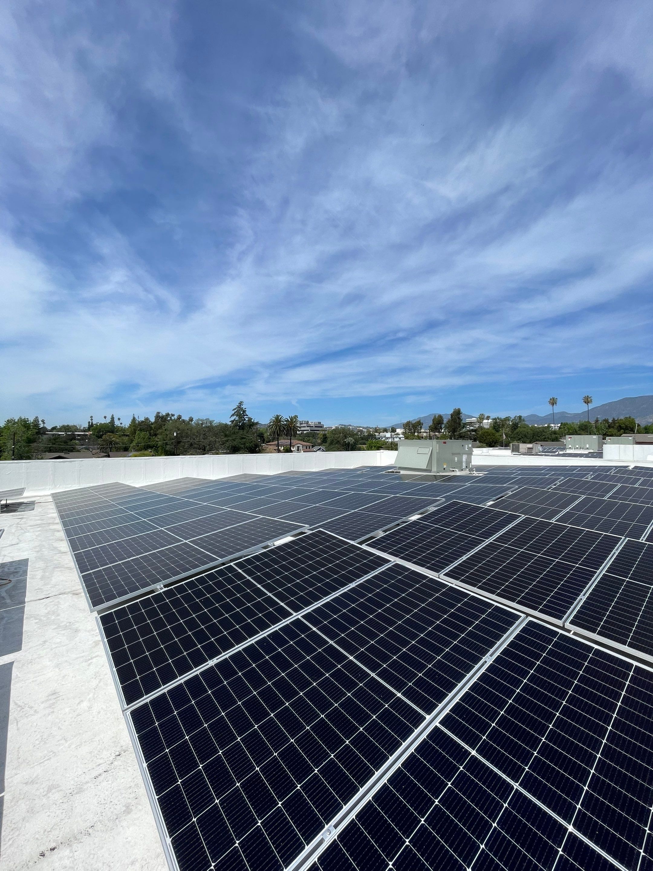 Commercial Solar Panel Cleaning by Palm Coast Solar Cleaning