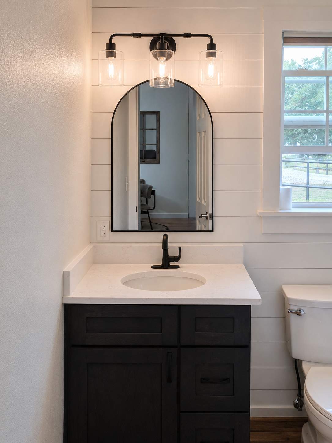 Fredericksburg Tub-to-Shower Conversion Designed for Aging in Place by Legacy Bath and Kitchen 