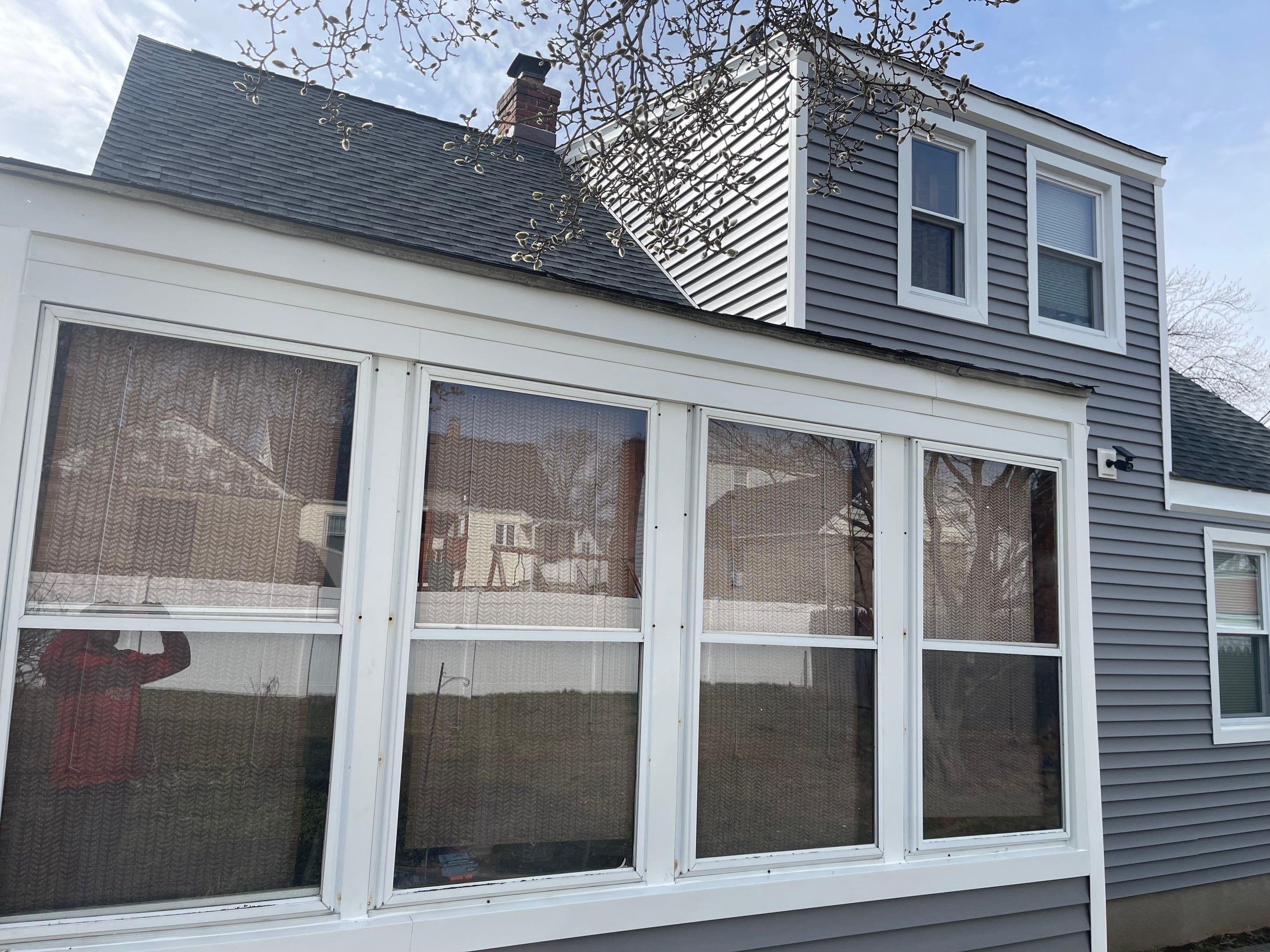Siding Installation using Certainteed Monogram Charcoal Gray by A Plus Exterior
