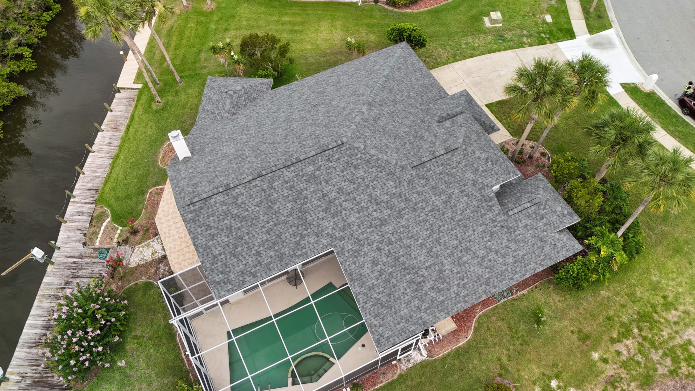 Tamko Titan Roof Replacement with Decking Repairs in Merritt Island by Wiedmann Construction & Roofing