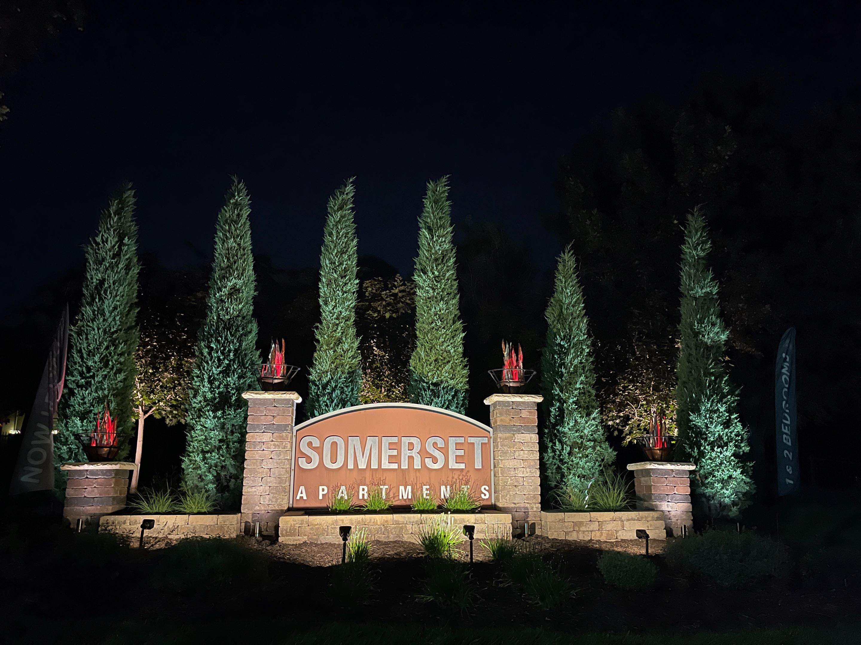 Somerset Apartments by Midwest Lightscaping