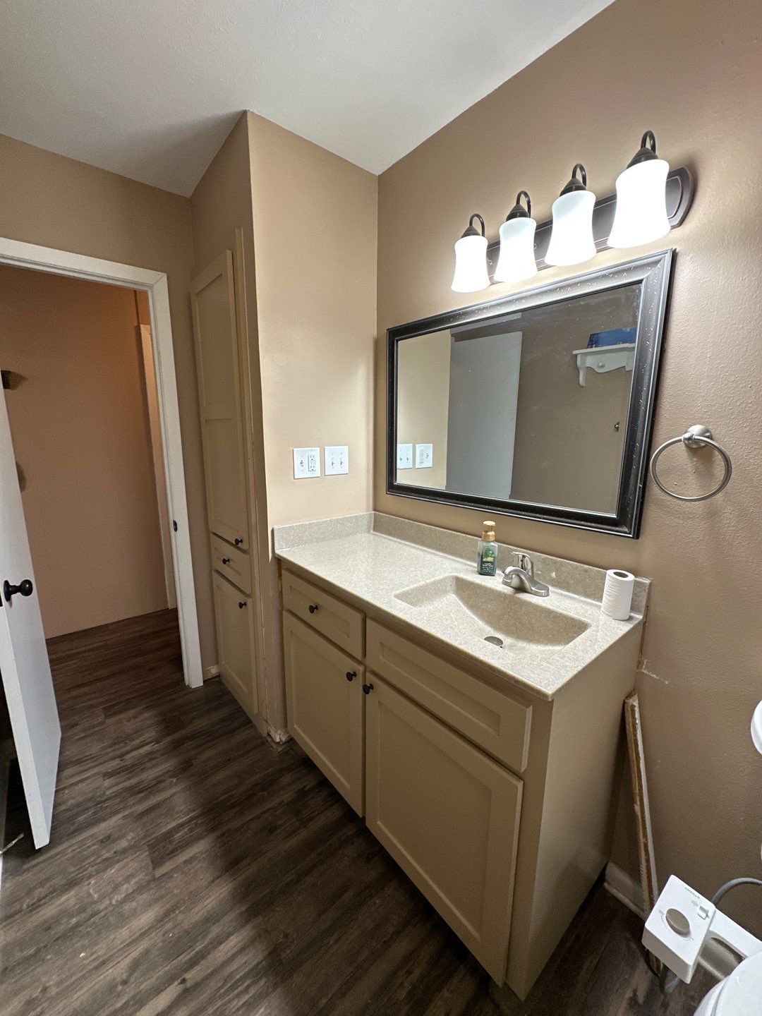Bathroom Remodel using The Onyx Collection by Ekon Bath, LLC