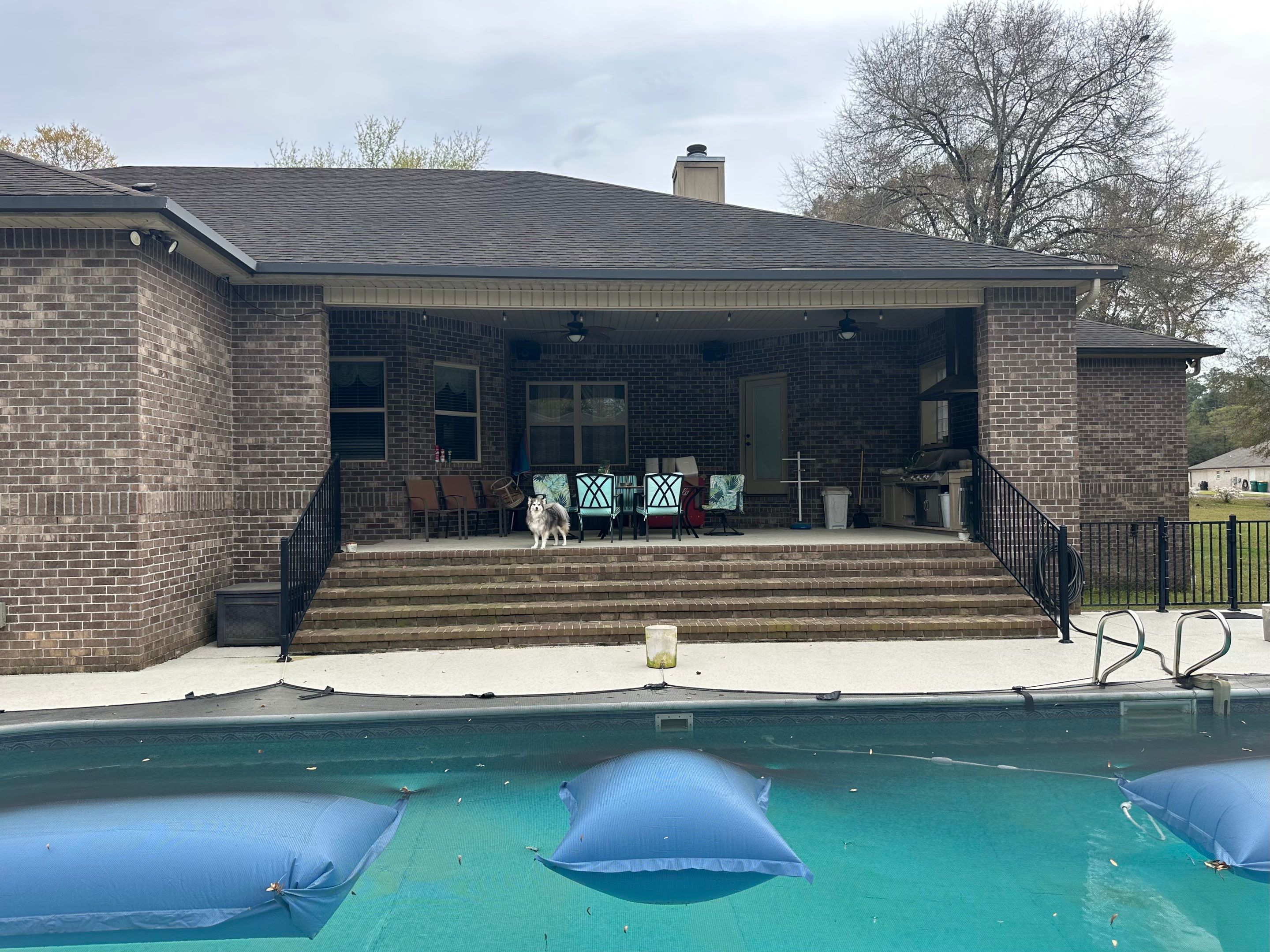 Poolside Screen Under by Titan Sunrooms