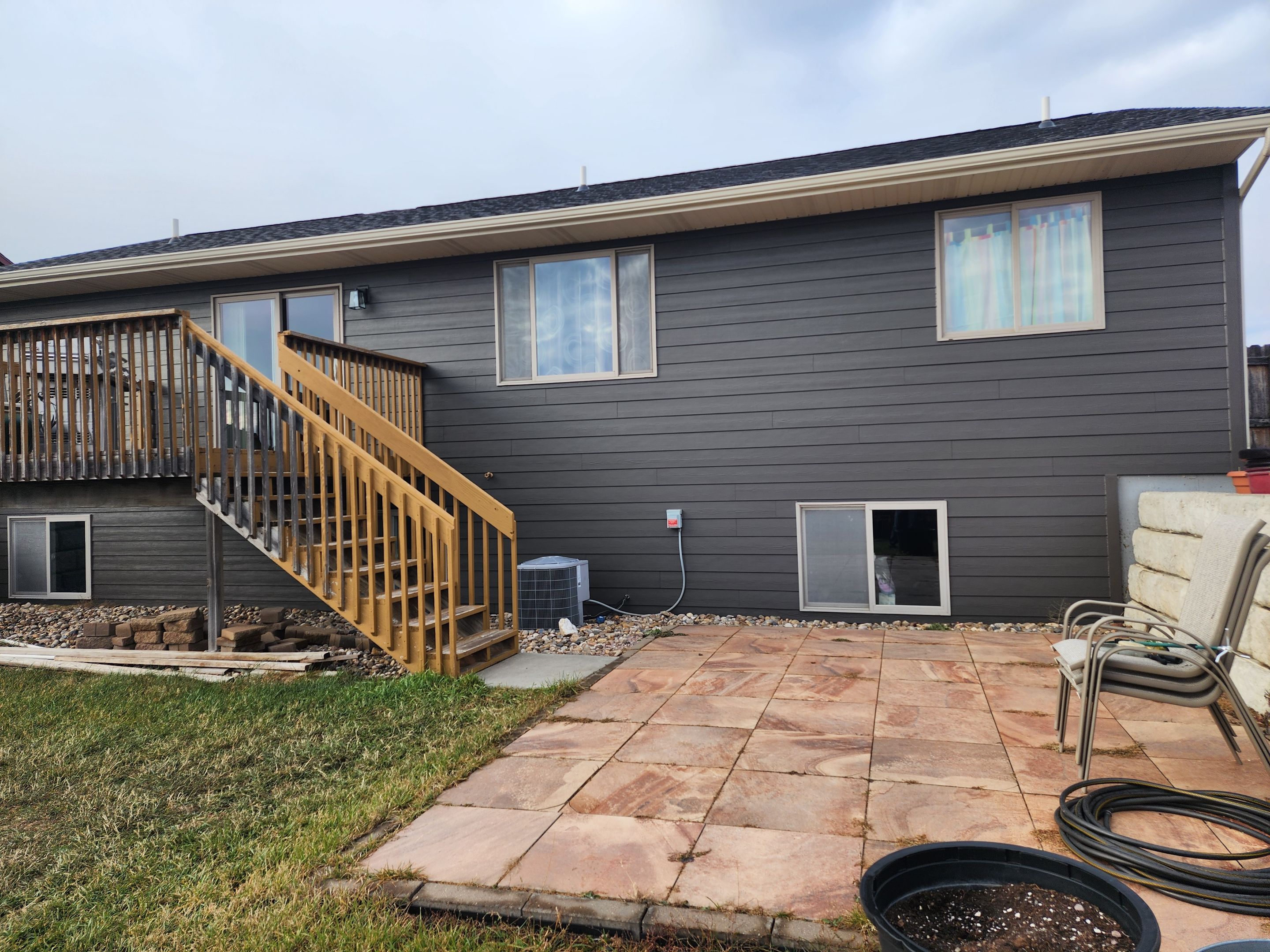 James Hardie Rich Expresso Siding Install by Weather-Tite Exteriors LLC