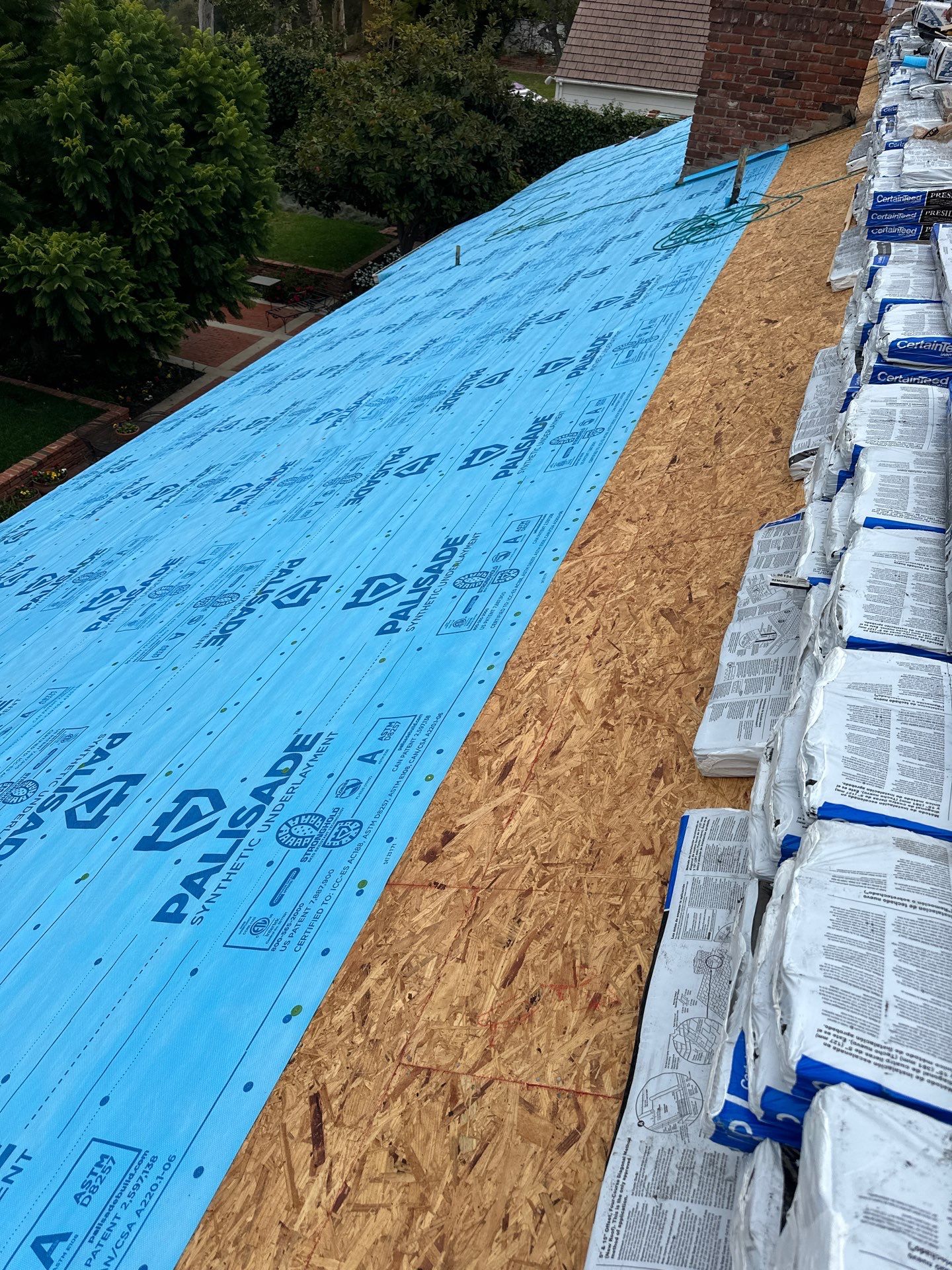 Residential Roofing Installation using Presidential Shingles by Hull Brothers Roofing