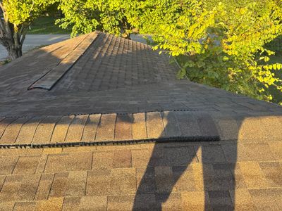Residential Roofing + Gutters & Downspouts Install