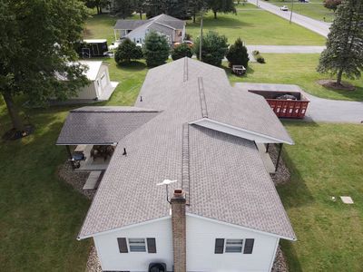 Residential GAF Timberline HDZ Shingle Roof Installation in Walnut Bottom