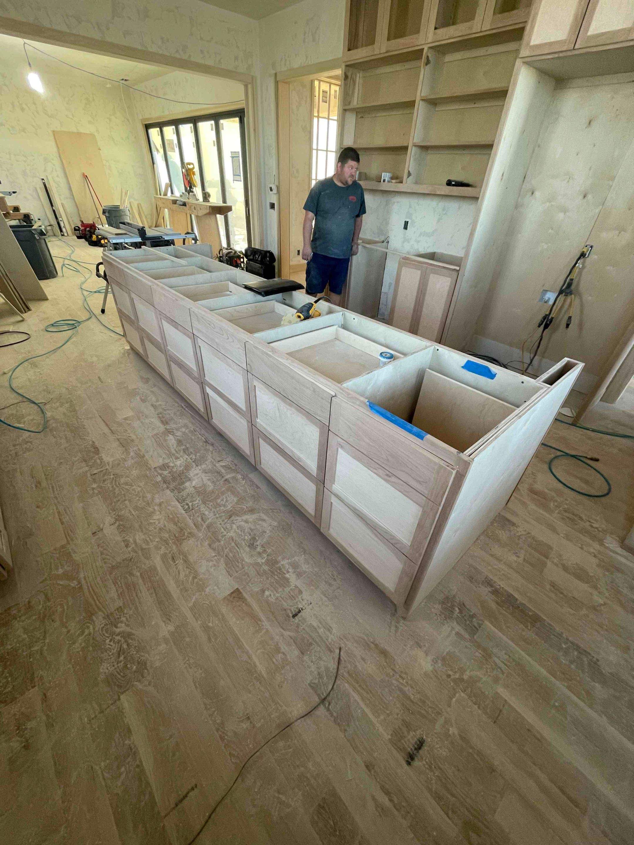 Modern Residential Kitchen and Bath in Oklahoma City by TNT Countertops