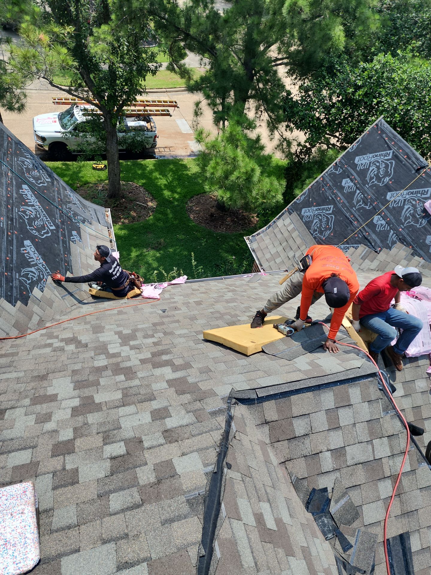 Residential Roofing Repair using Owen's Corning Duration (Lifetime) Shingles by Roof Repair Company