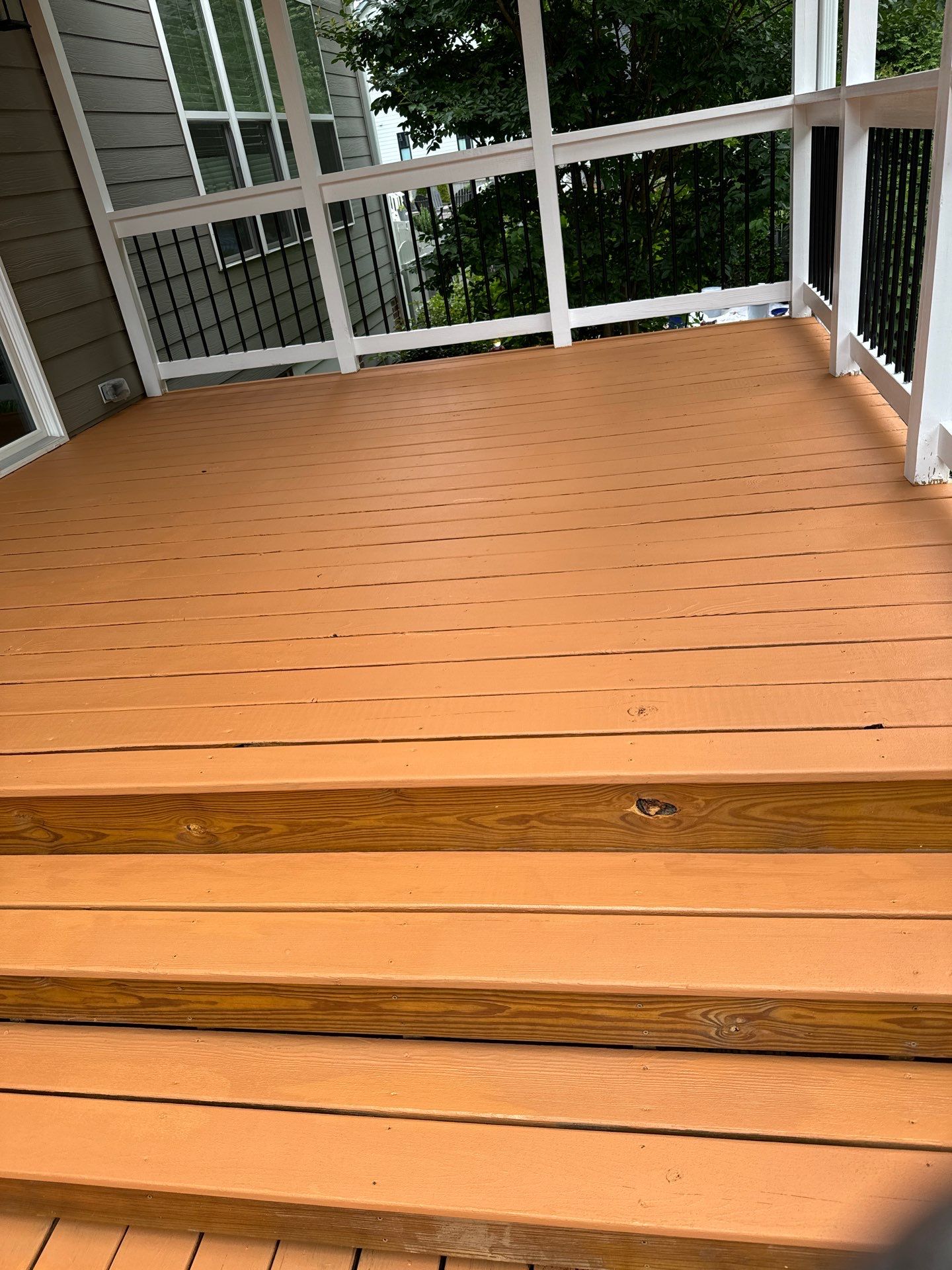 Weathered Deck using AcryFin by DuraSeal