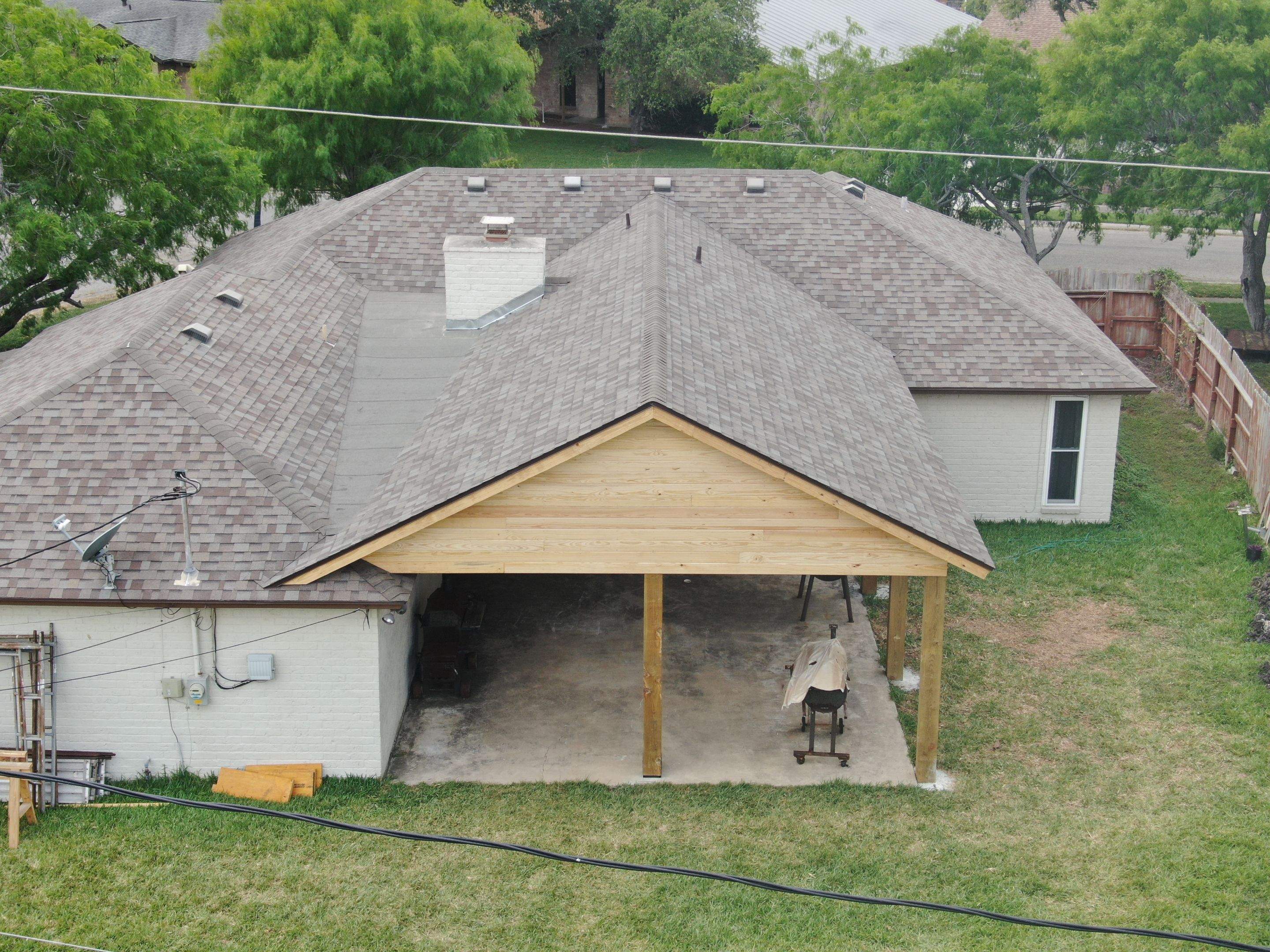 Patio Cathedral by Bayfront Roofing and Construction