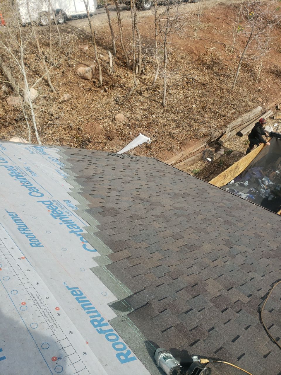 Residential Roofing Installation using CertainTeed Presidential TL by The Roof Doctor