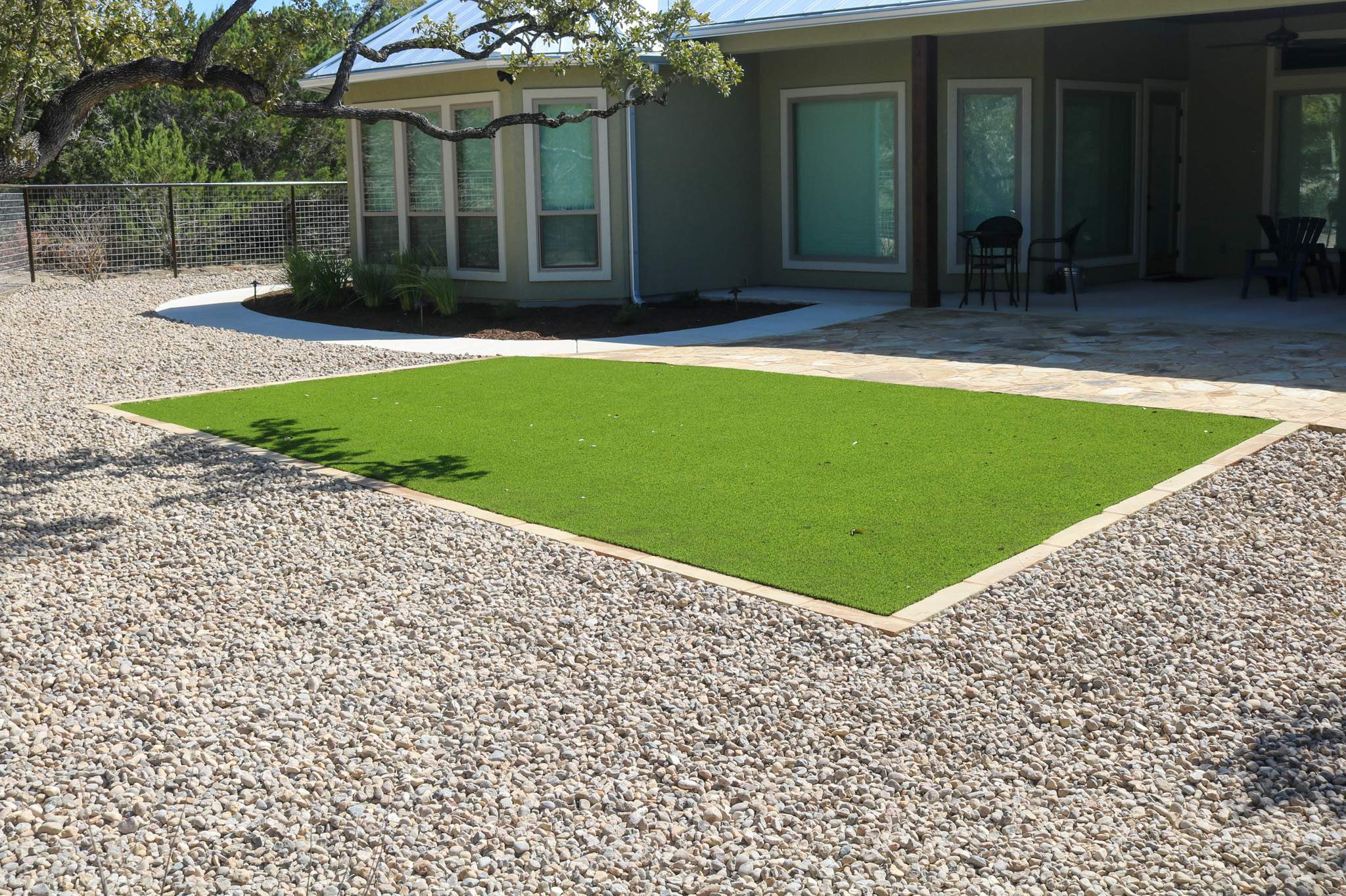 Bulverde Xeriscape by Singer Services