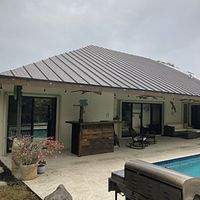 24ga 1" Nail-Strip Mansard Brown by Total Roofing System The Metal Roof Experts