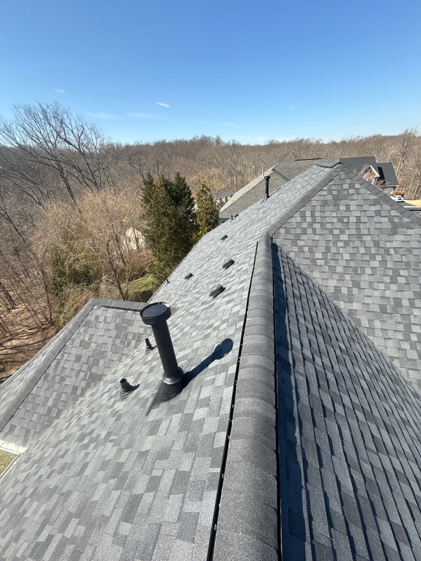Springfield: Residential Roof Replacement with CertainTeed Landmark Pro in Max Def Moire Black by RM Banning, Inc.