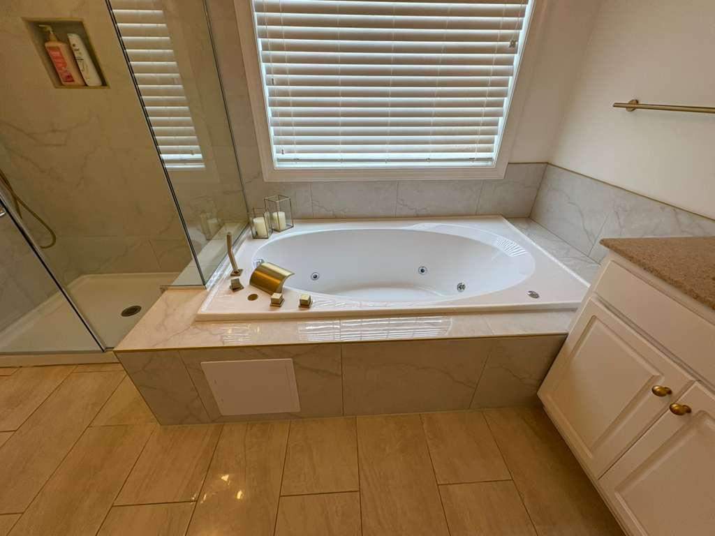 Bathroom renovation in Chesterfield by Alpha and Omega Pro Services