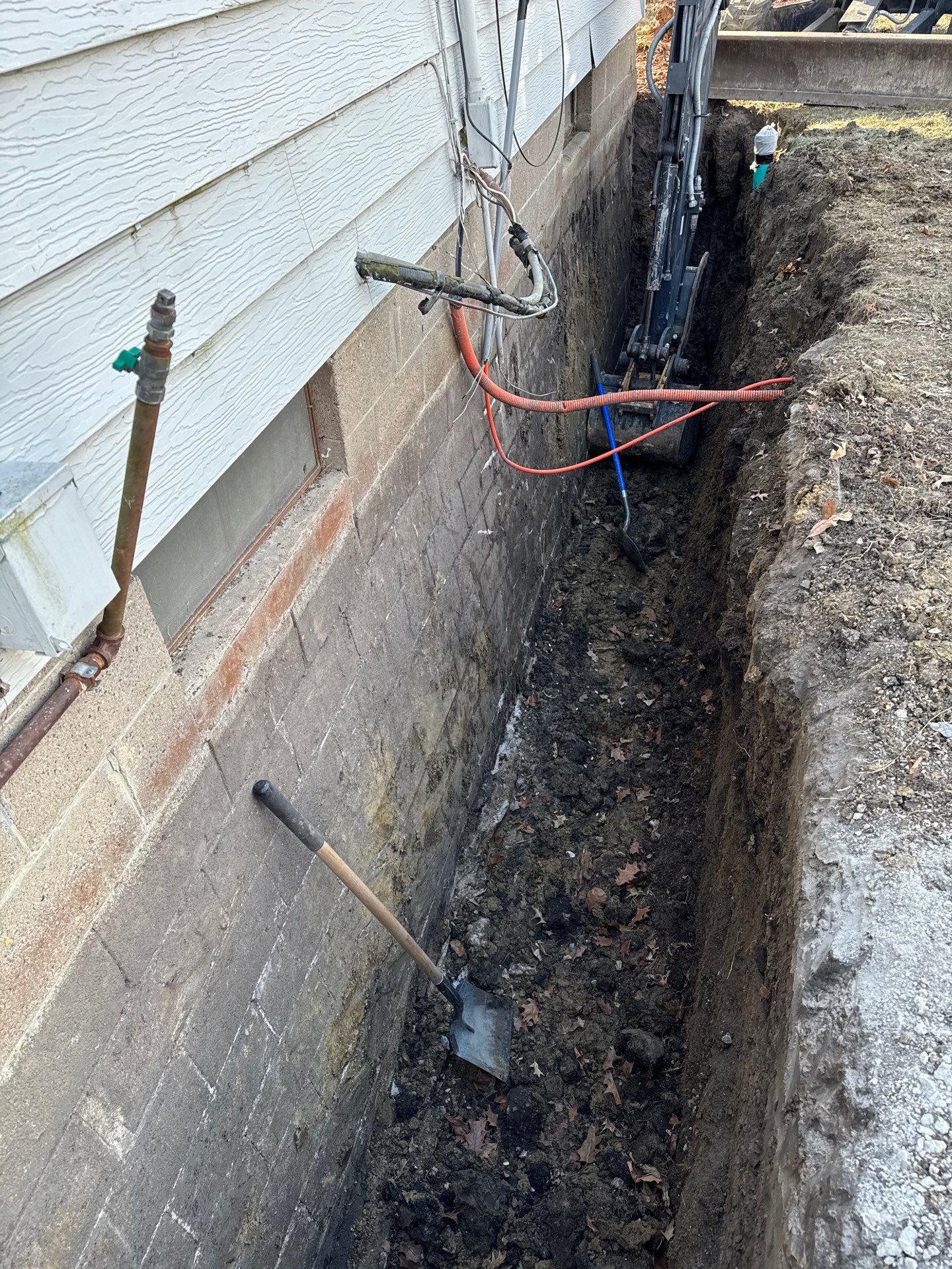 Wall Straightening/Stabilization by ACE Waterproofing & Basement Solutions