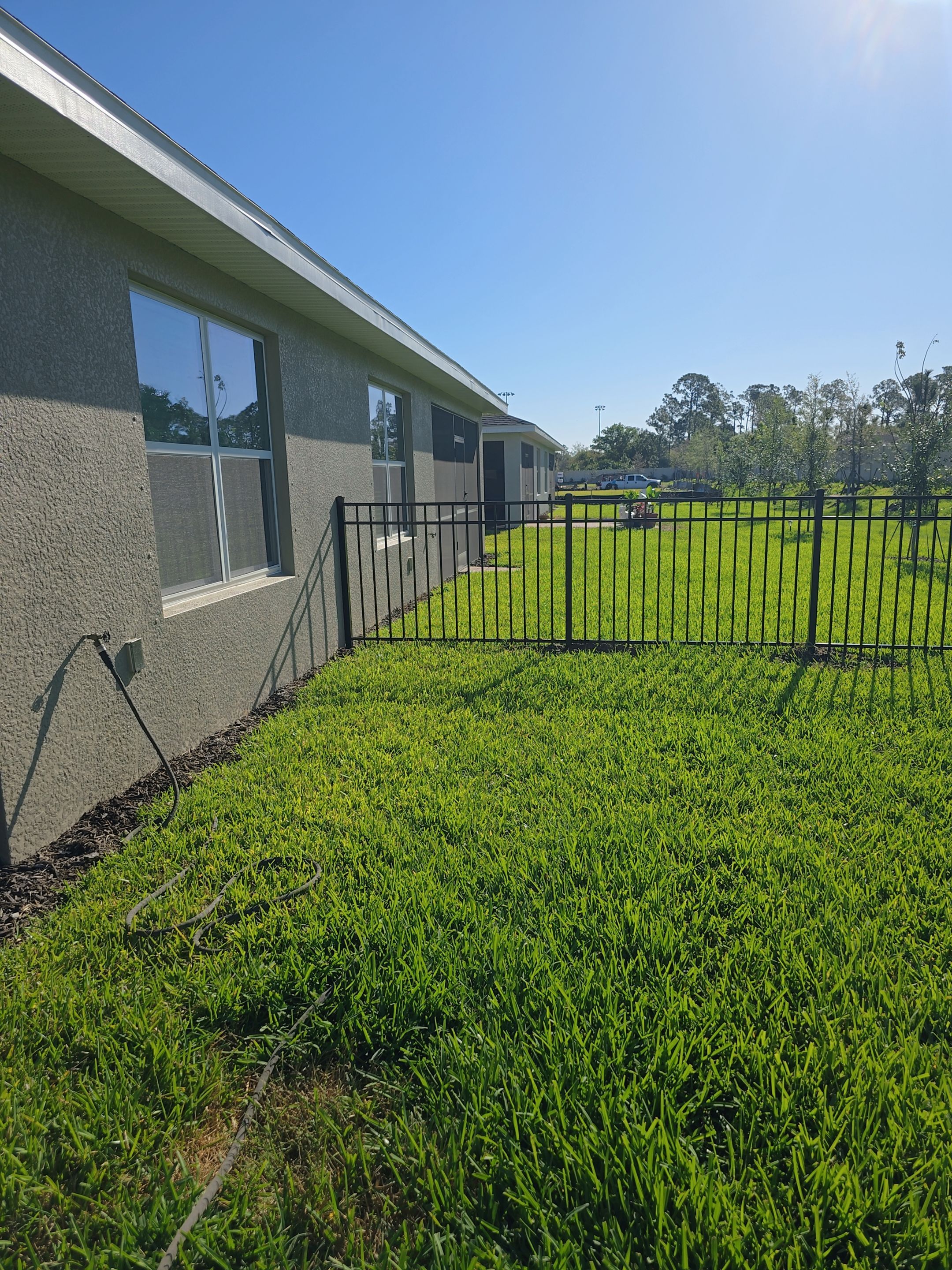 Aluminum Fence in Cove at West Port by True Fence LLC