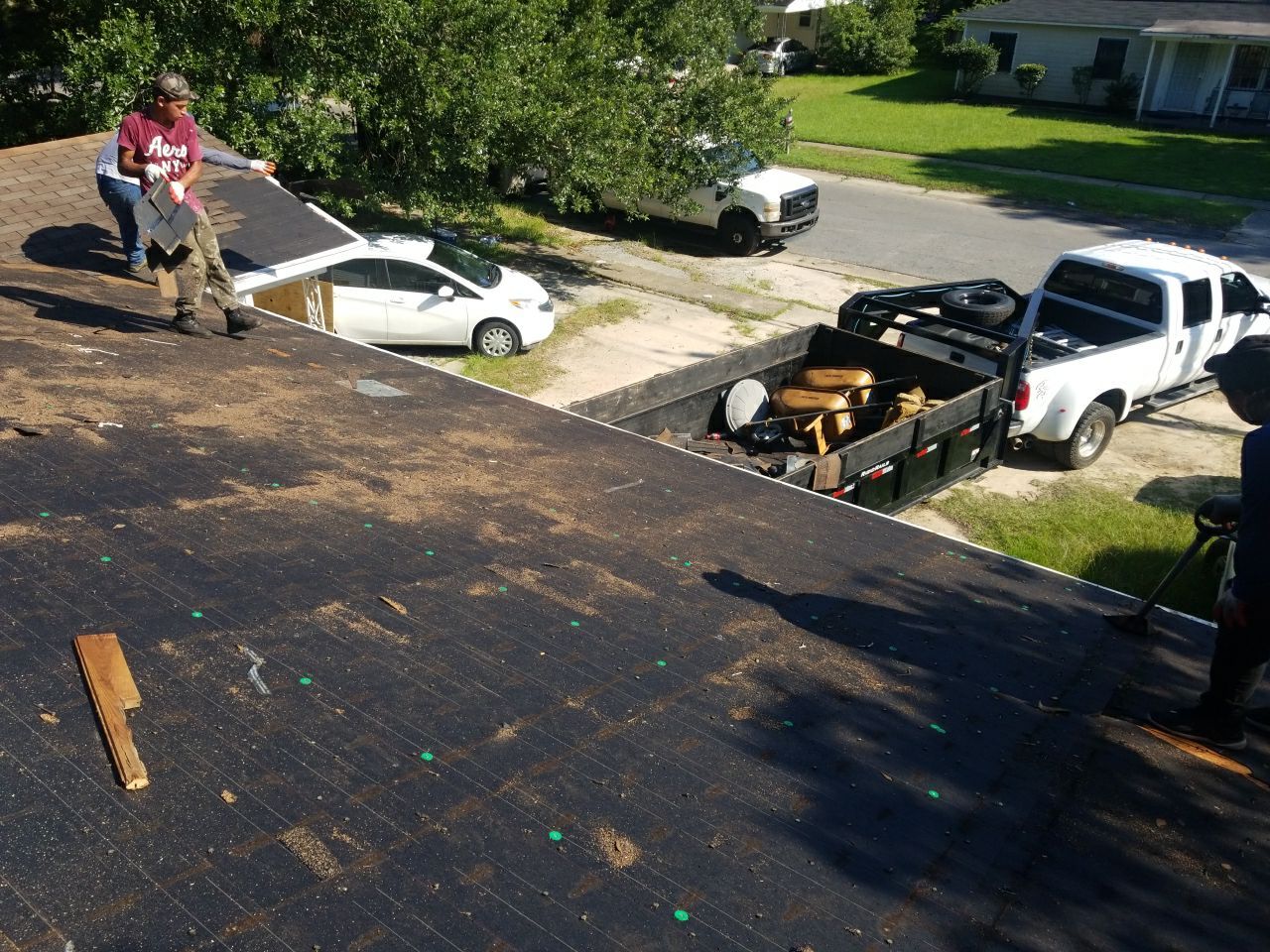 Residential Roofing Installation using Metal roofing by American Roofing & Construction LLC