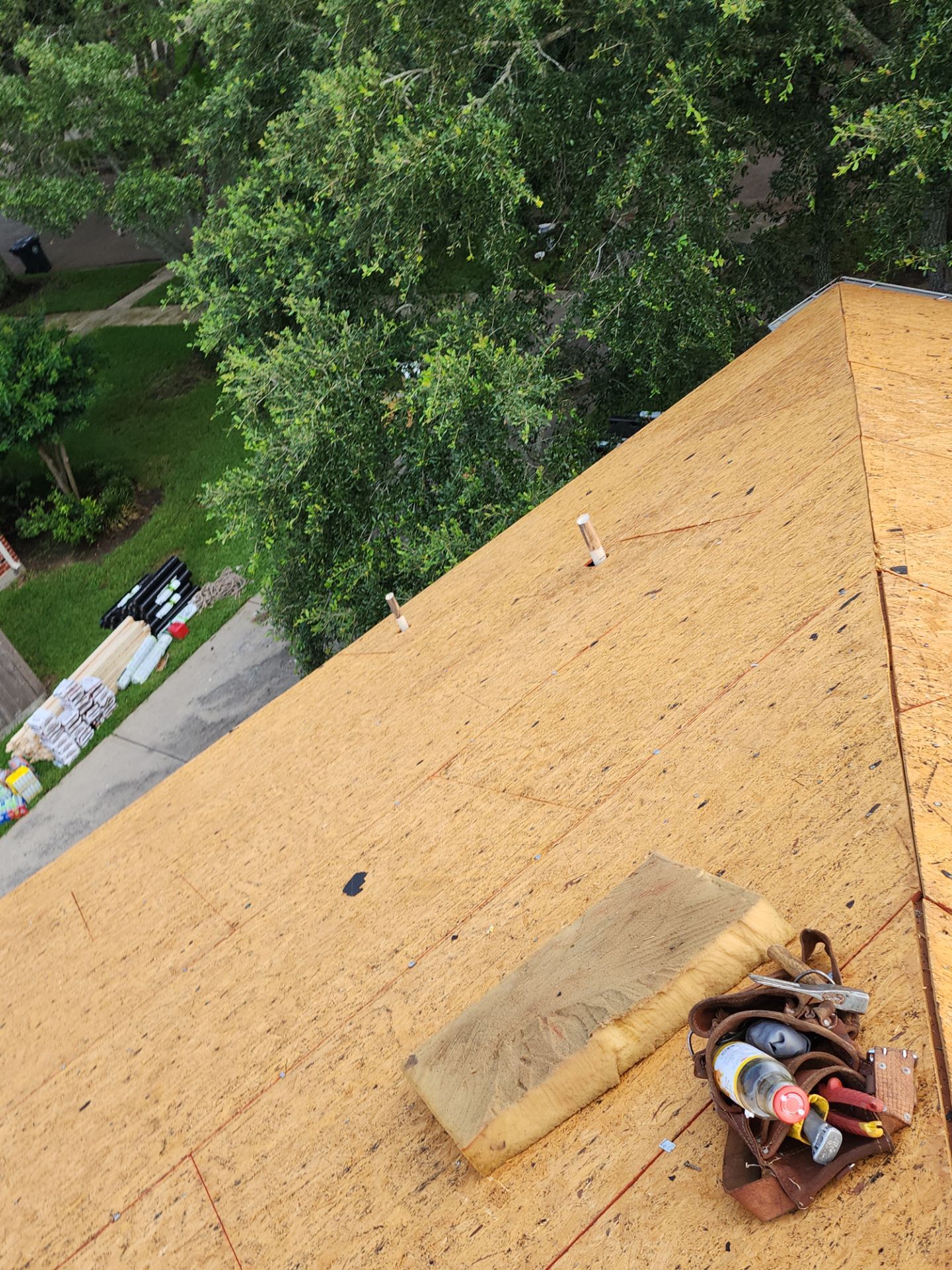 Residential Roofing Repair using Owen's Corning Duration (Lifetime) Shingles by Roof Repair Company
