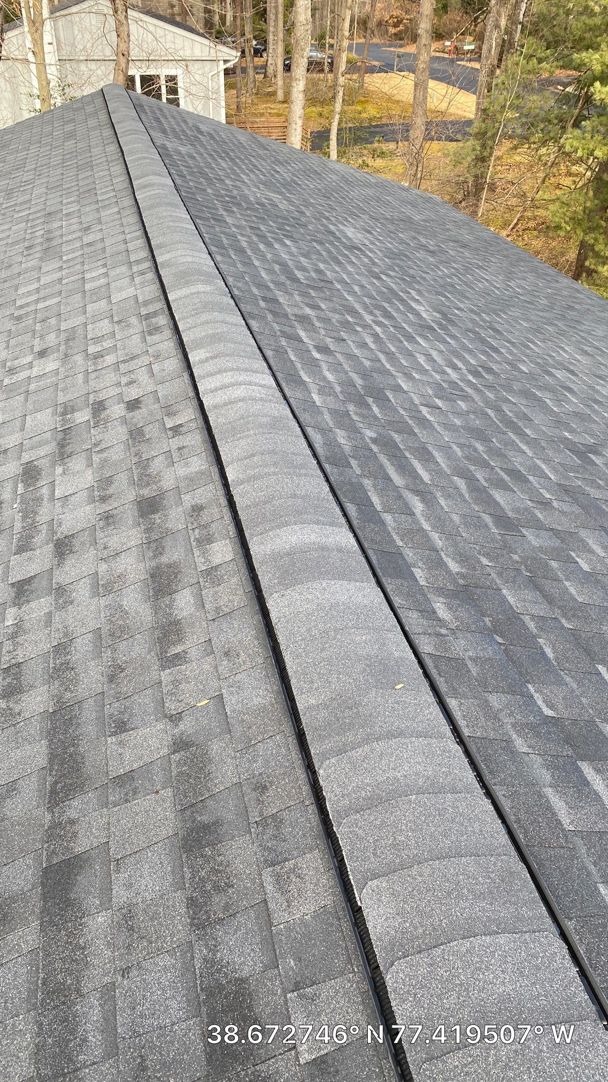 Manassas: CertainTeed Landmark Designer Shingles in Charcoal Black by RM Banning, Inc.