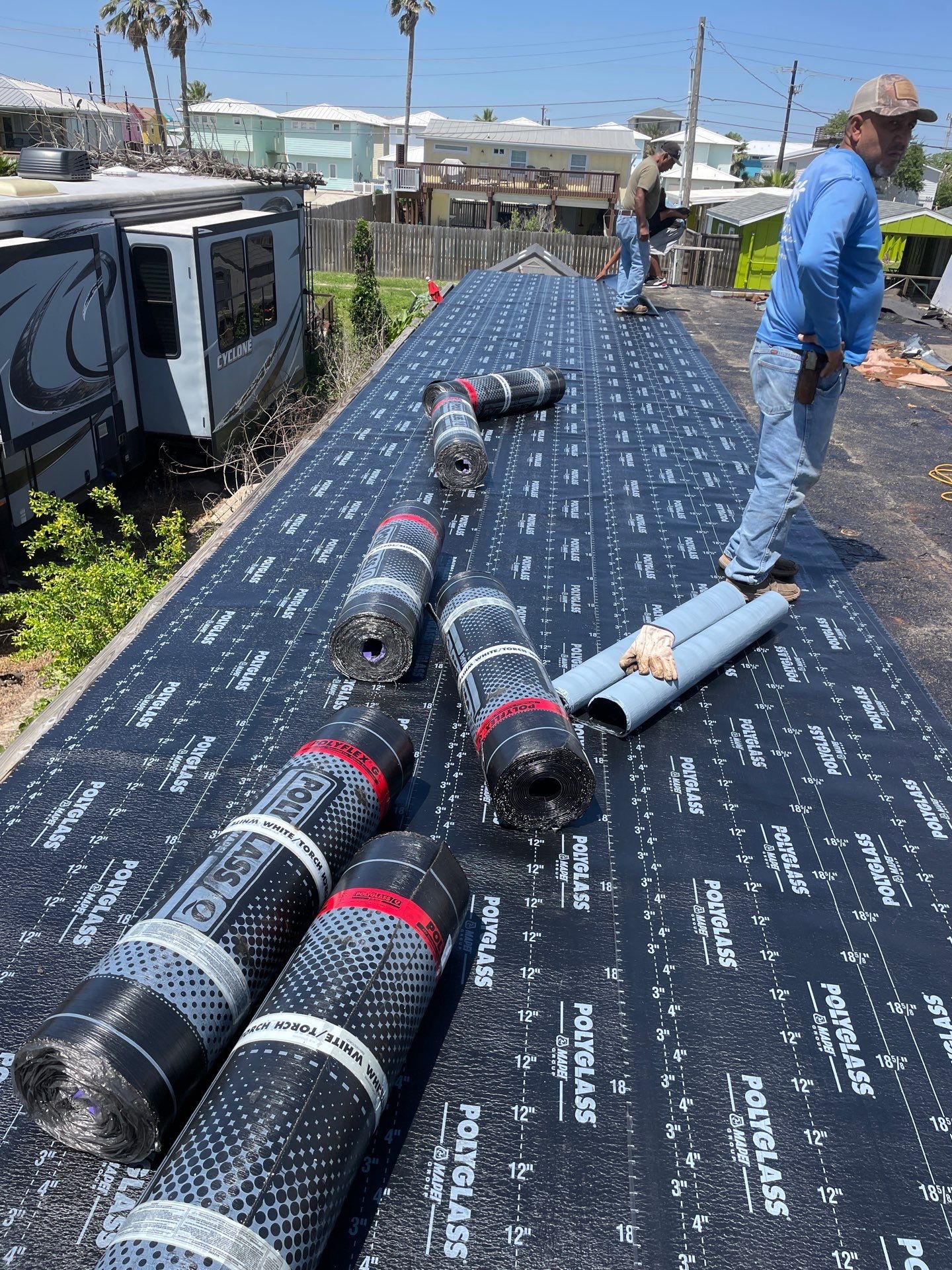 Island Torch Time by Bayfront Roofing and Construction