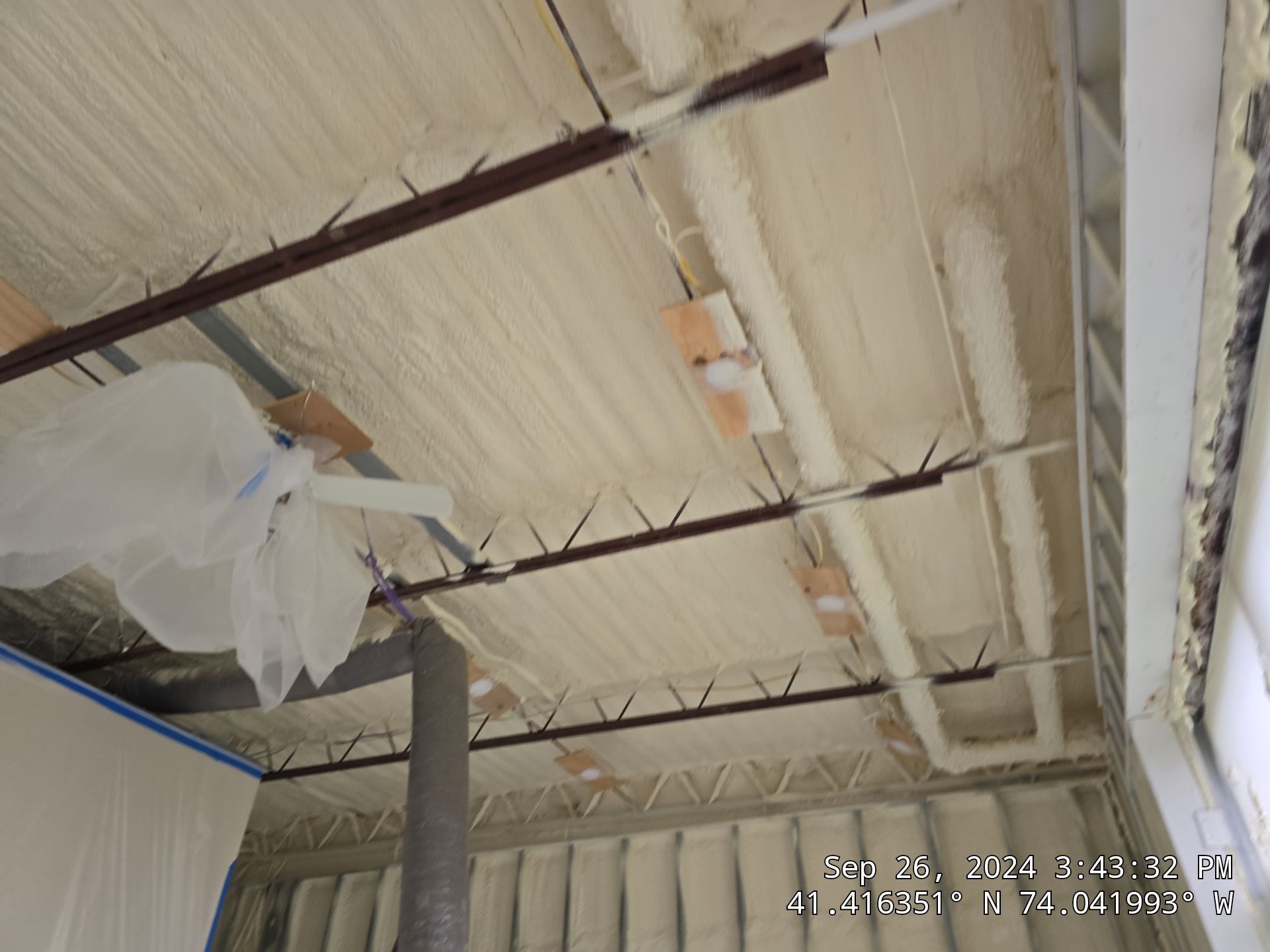 Spray Foam Insulation using Closed Cell Spray Foam by NYS Foam & Energy