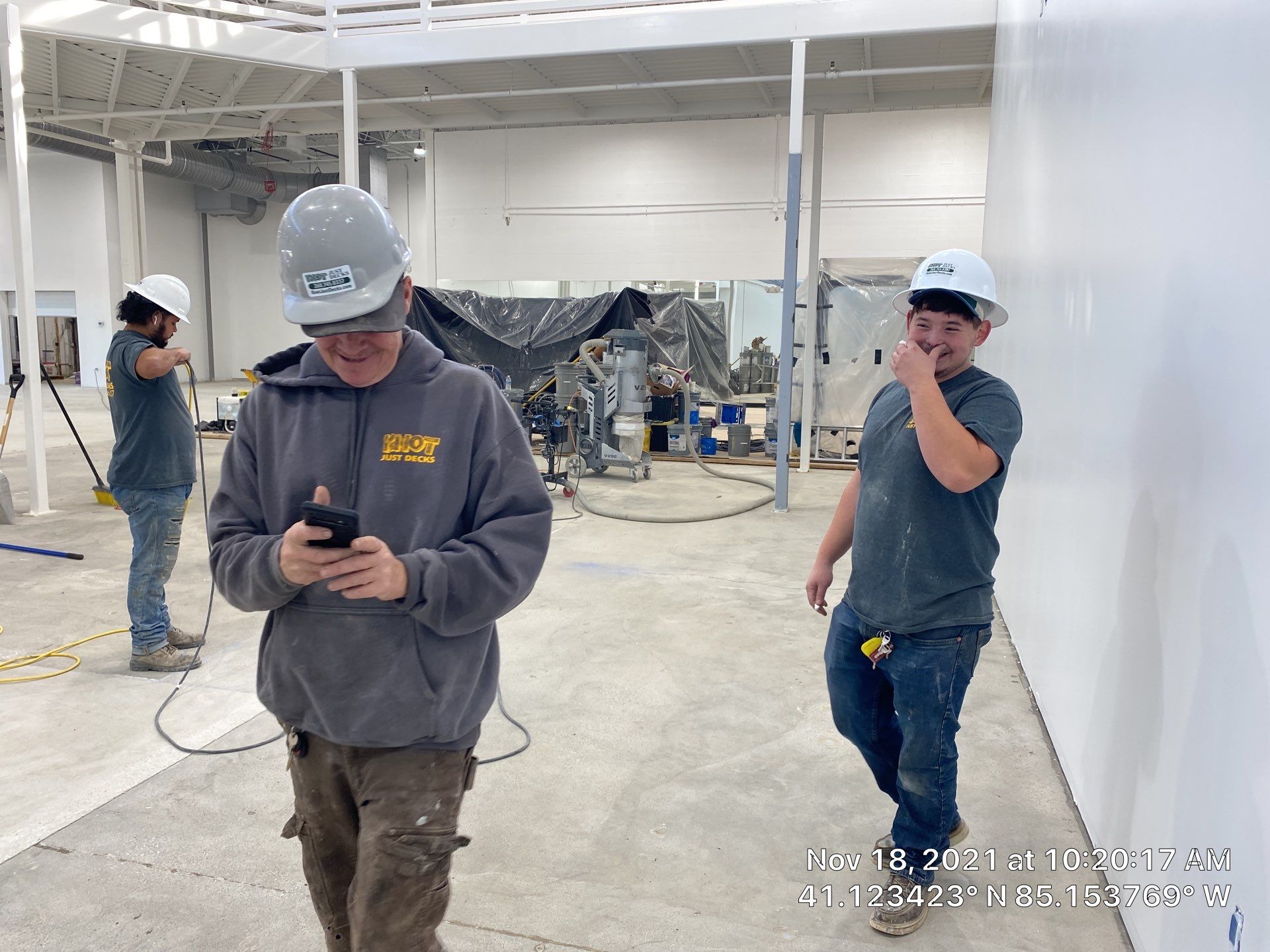 Concrete Coating at Spiece Fieldhouse by Knot Just Decks