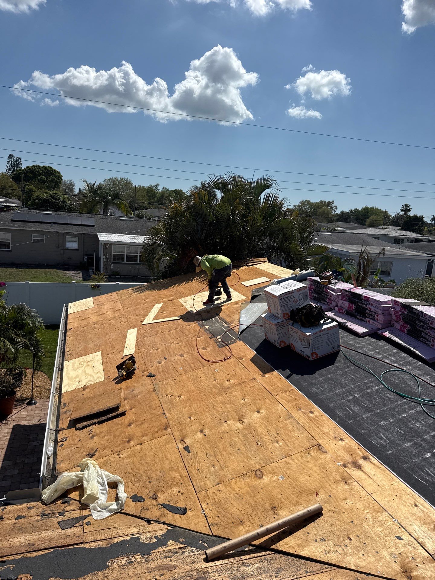 Project in St. Petersburg 33713 by Mitchell Roofing Company LLC