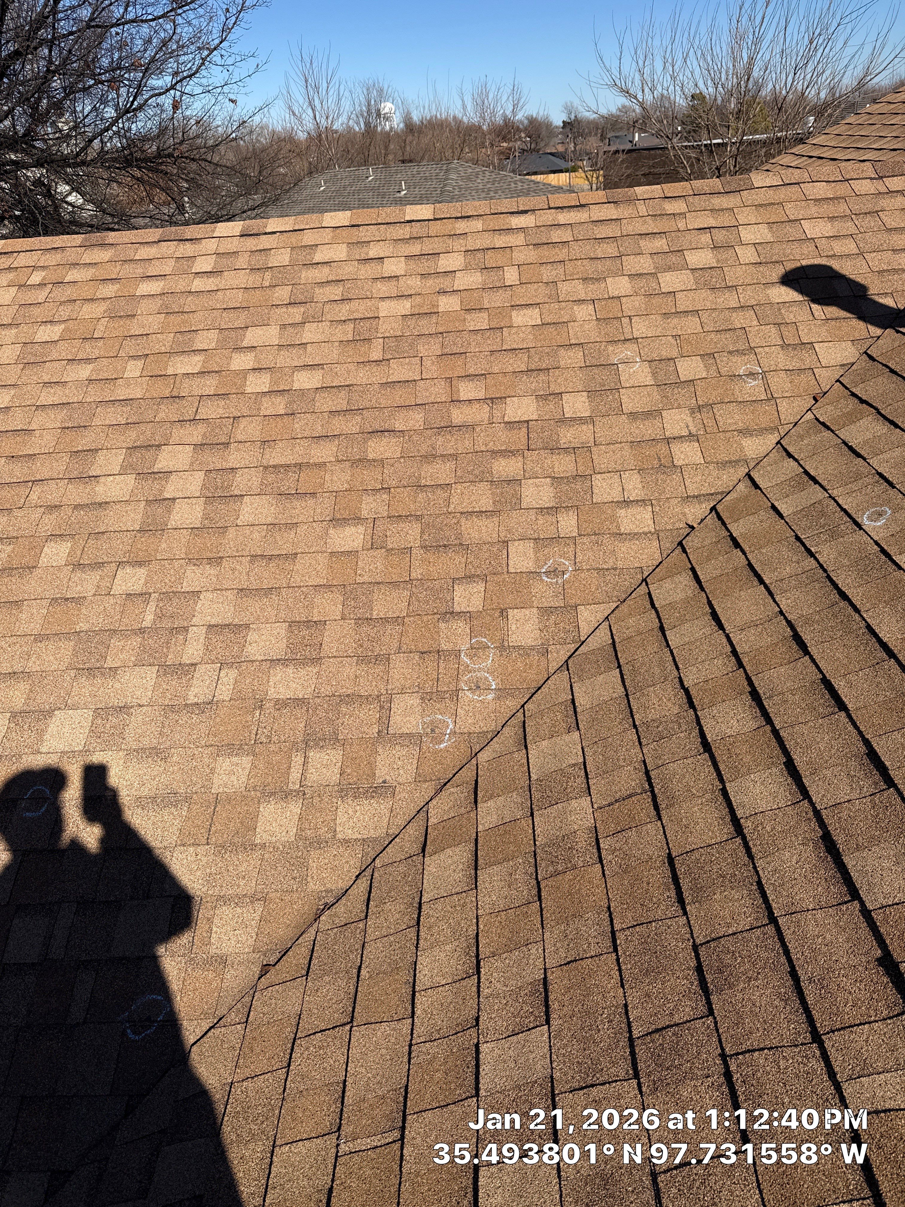 Project in Yukon, OK by OAK Roofing Restoration 