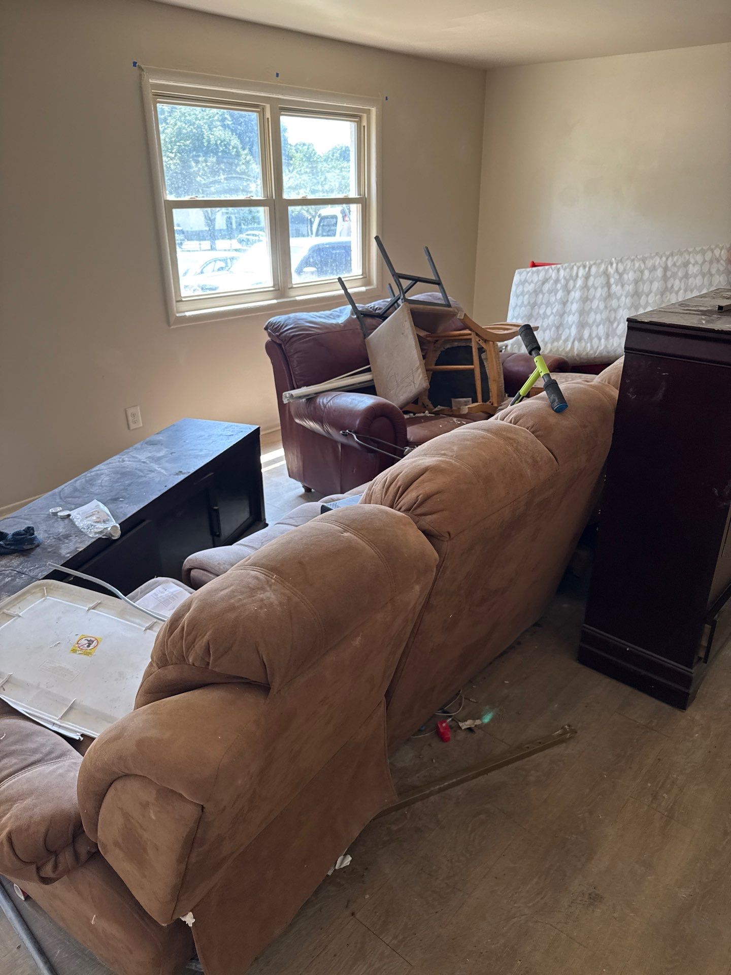 Monthly Apartment Clean Up by Badger Hauling