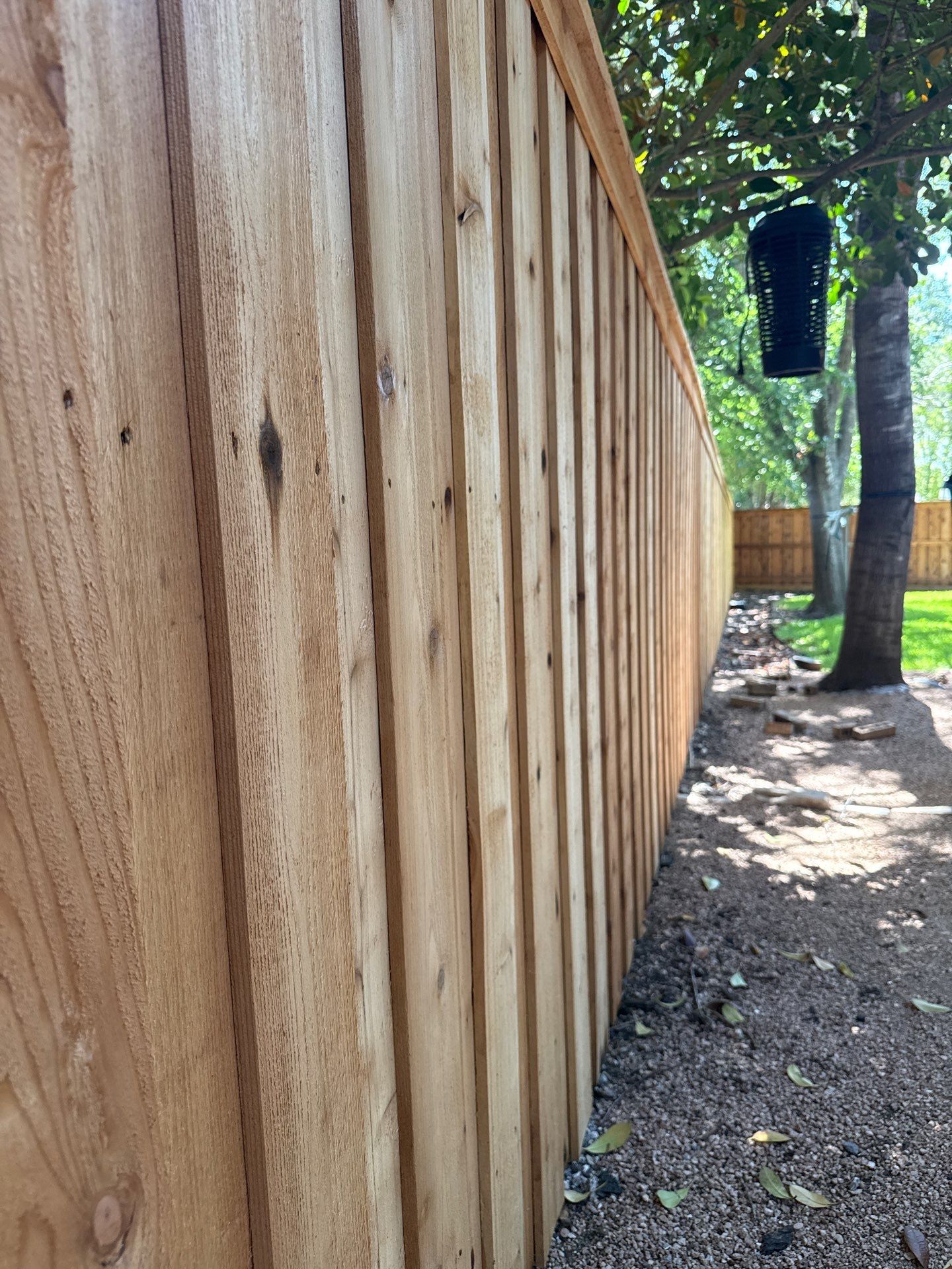 Cedar Privacy Fence Stain in Round Rock by Rhino Home Care