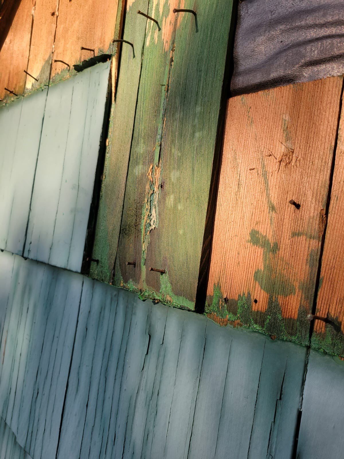 Siding Repair using Wood Shake by A Plus Exterior