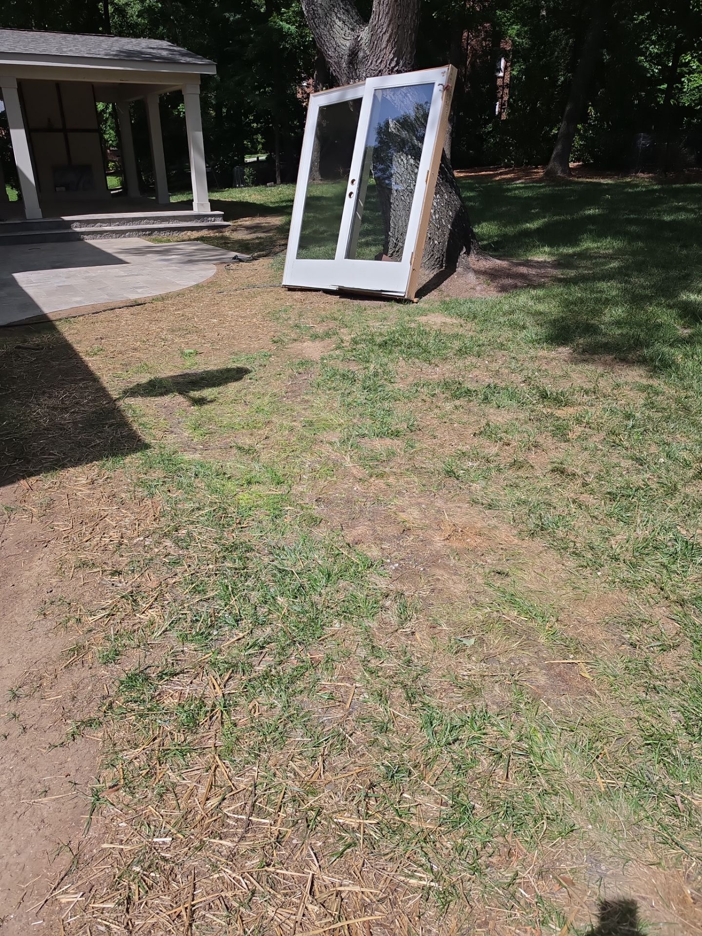 Job site clean up in Charlotte by Badger Hauling