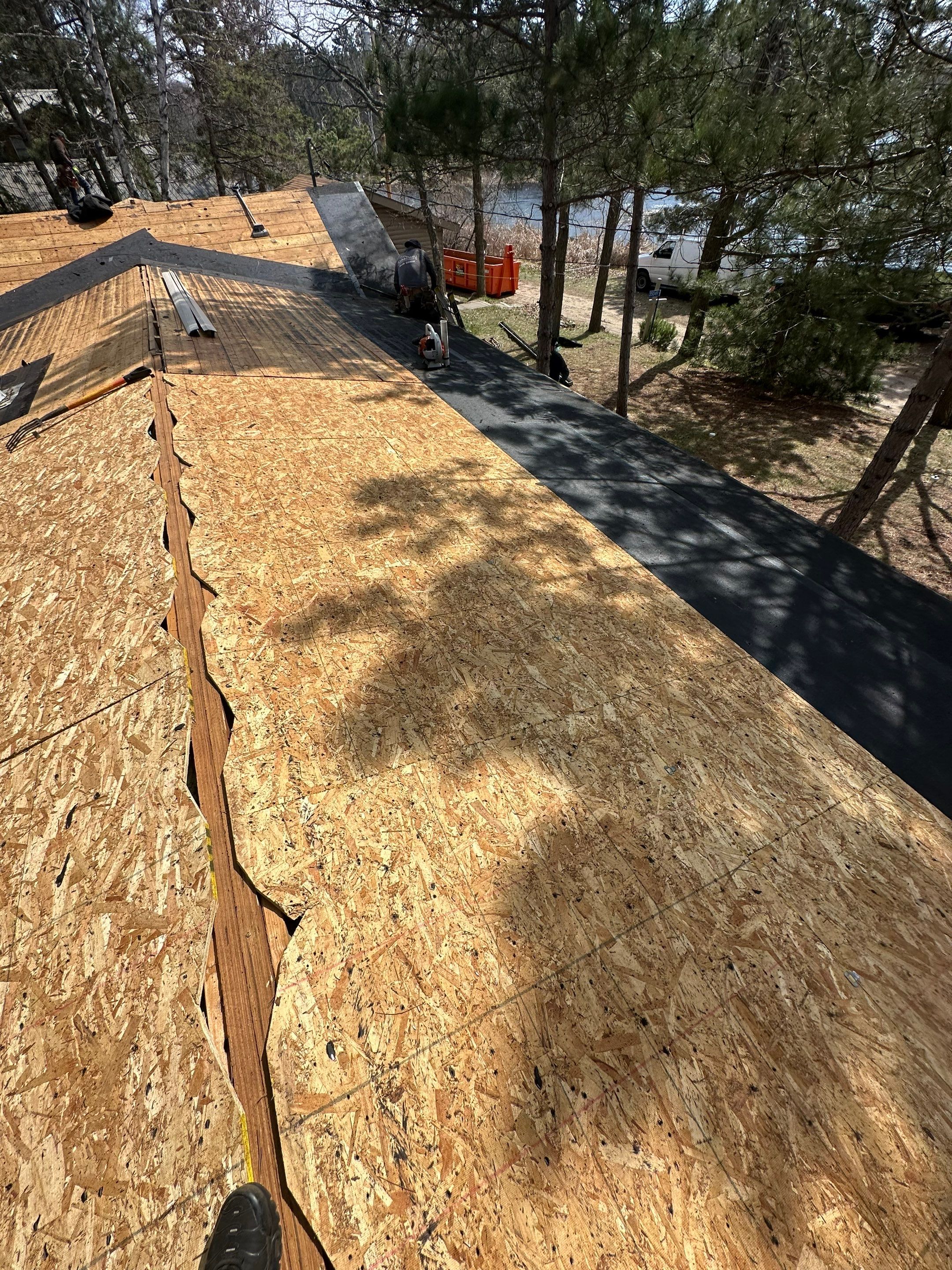 Project in Pequot Lakes by CoMitted 365 Roofing & Exteriors 