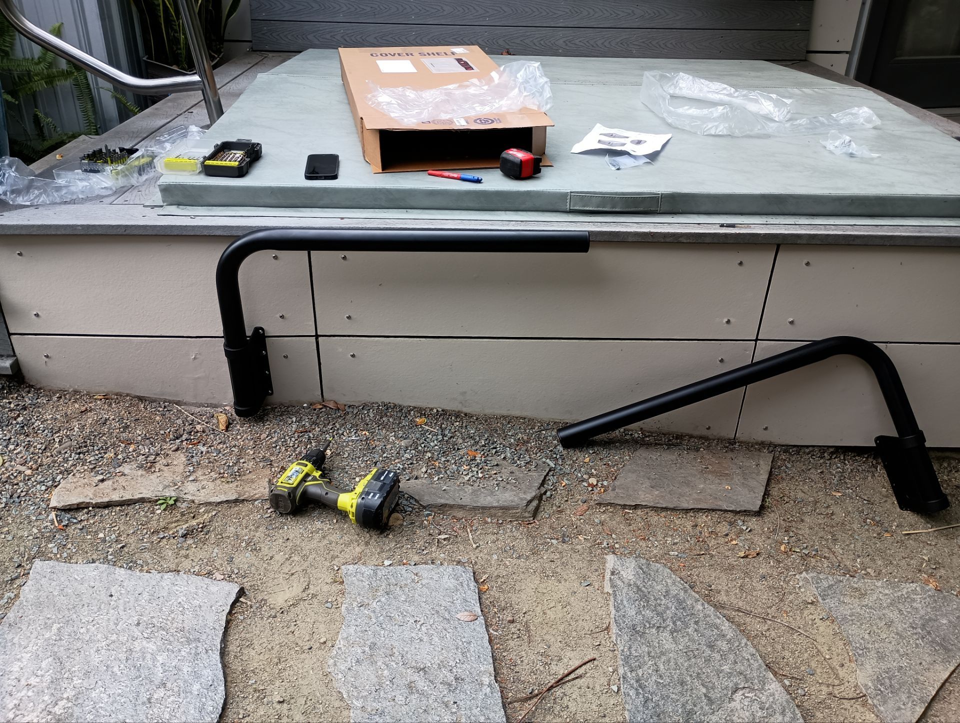 Cover Shelf Install by Action Spa Repair LLC