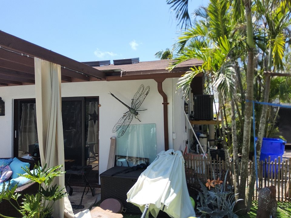 Full Gutter System Installation in Sanibel FL by Gutter Professor by Gutter Professors