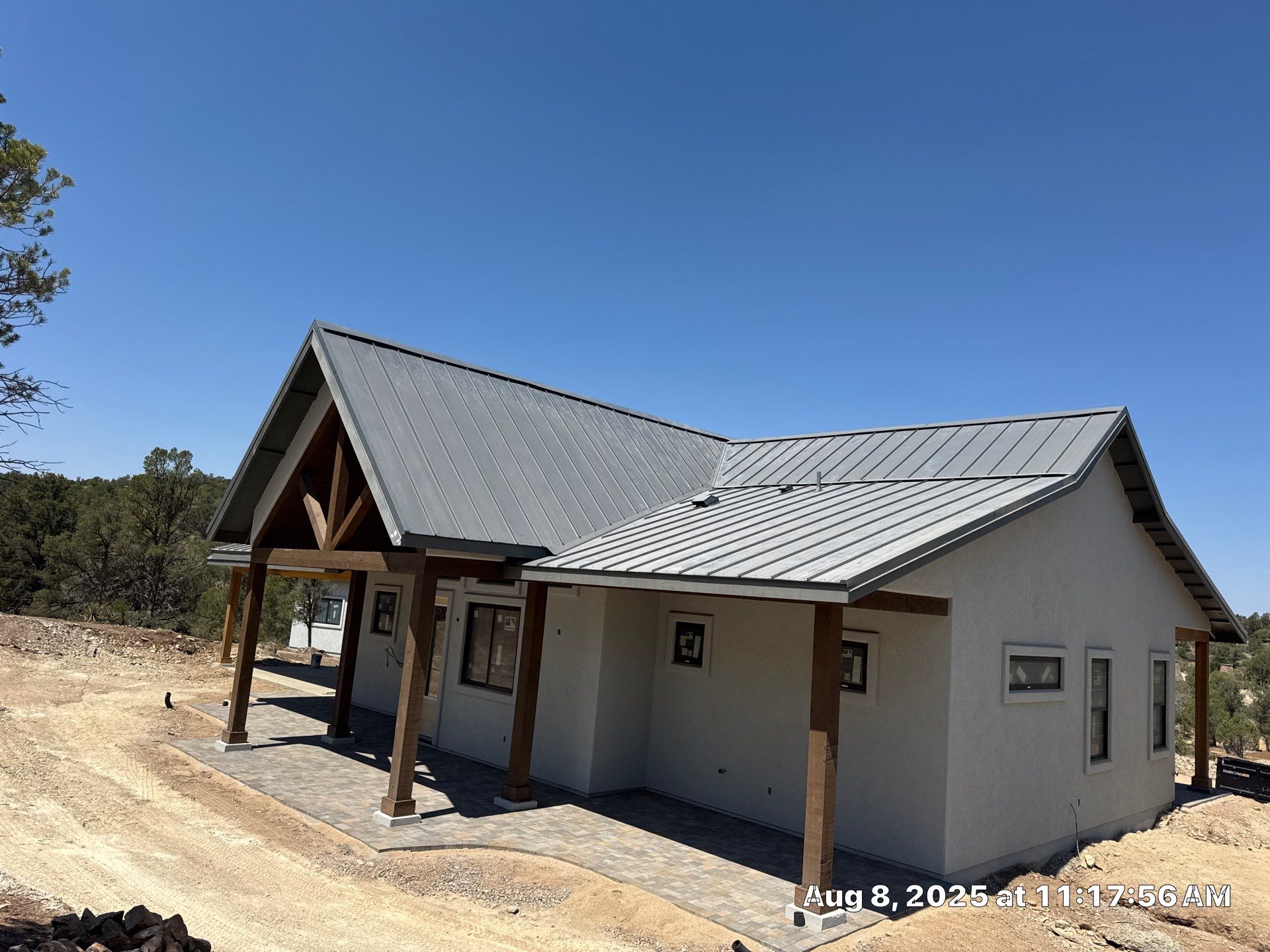 Prescott Standing Seam Metal Roof Installation by Badger Roofing