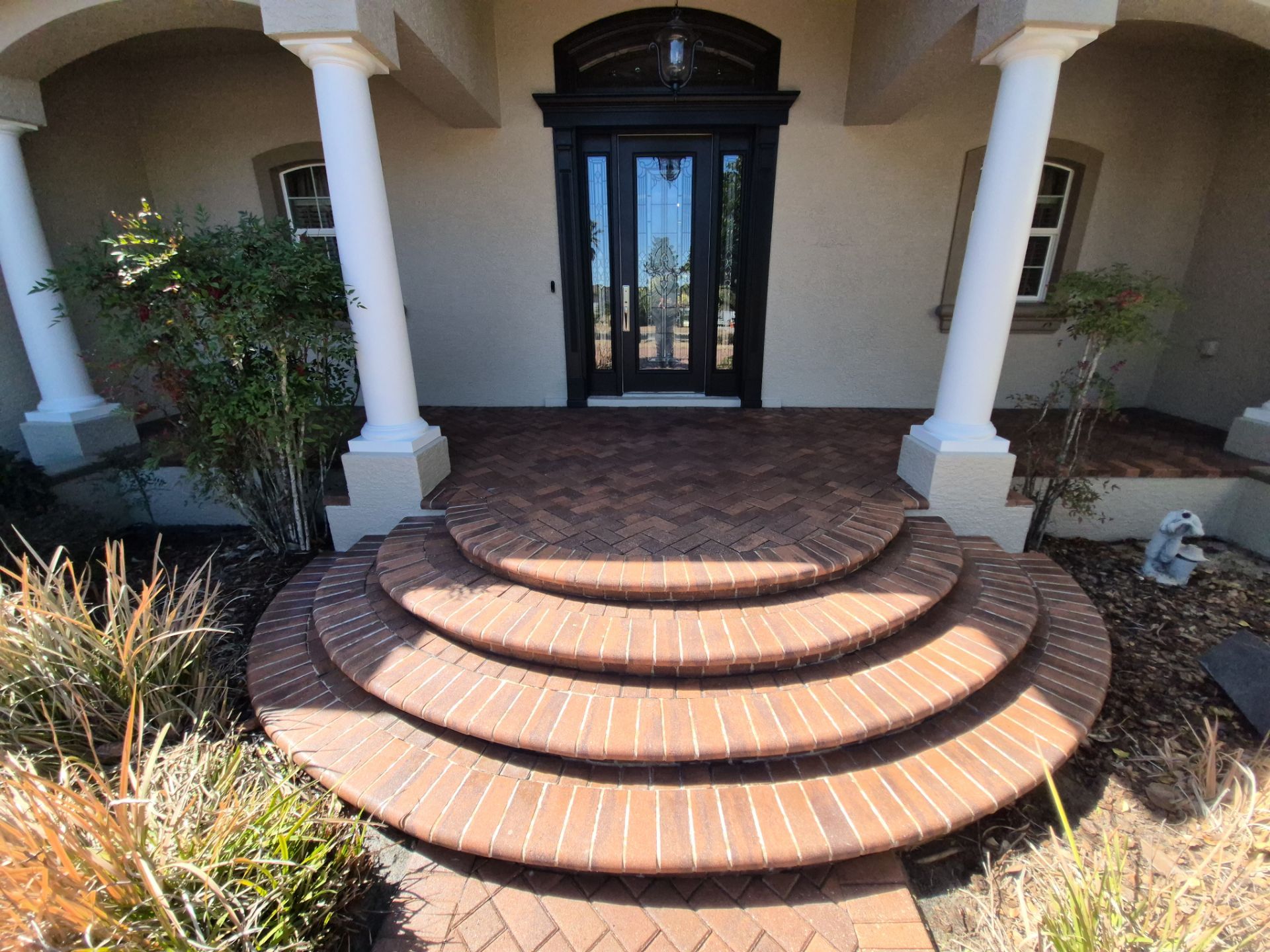 Brick Paver Sealing and Cleaning for Ocala Home and Pool Deck by Infinite Exteriors LLC