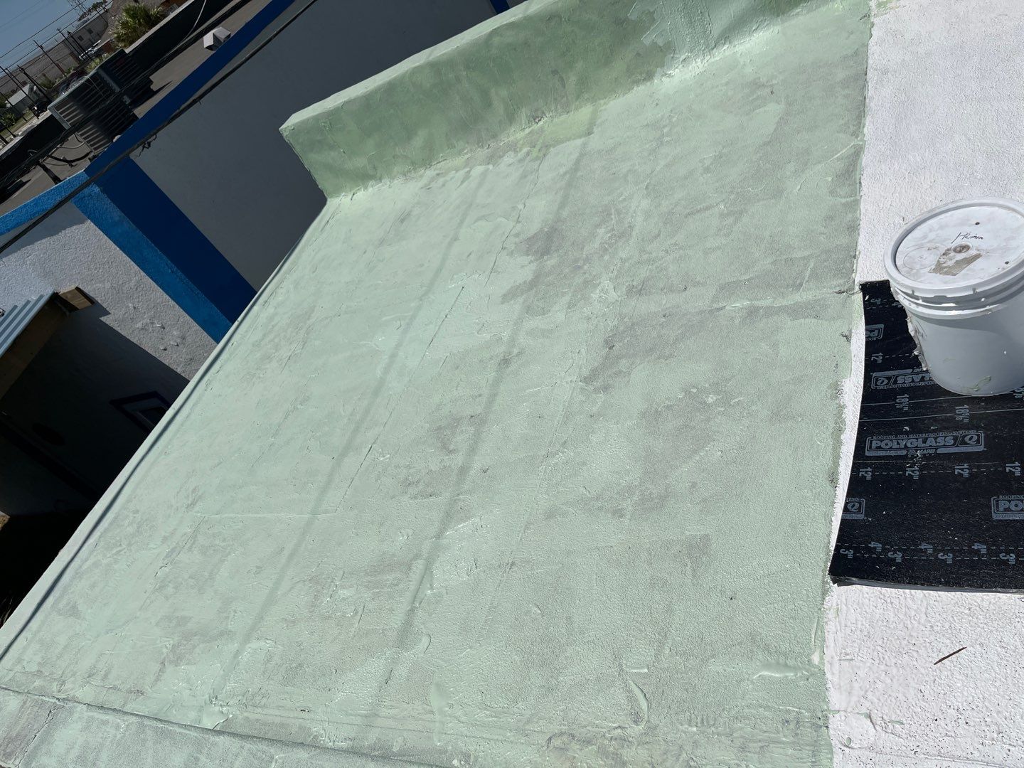Market Street Coating by Bayfront Roofing and Construction