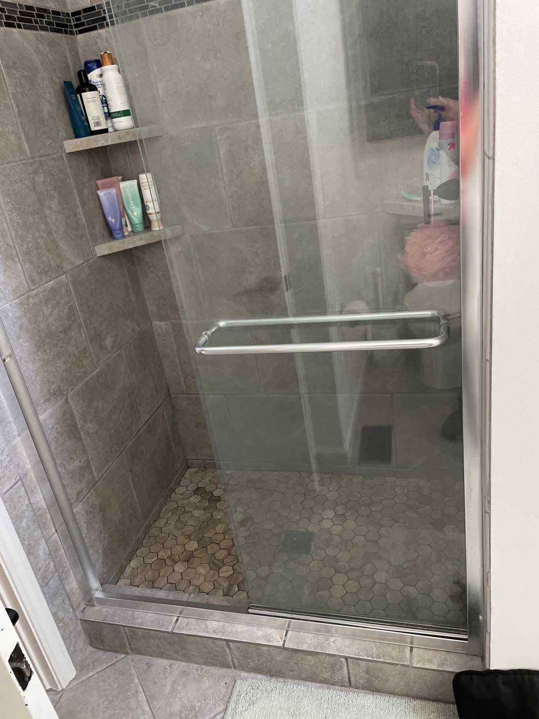 Contemporary Bathroom Remodel by Footprints Floors of East Atlanta