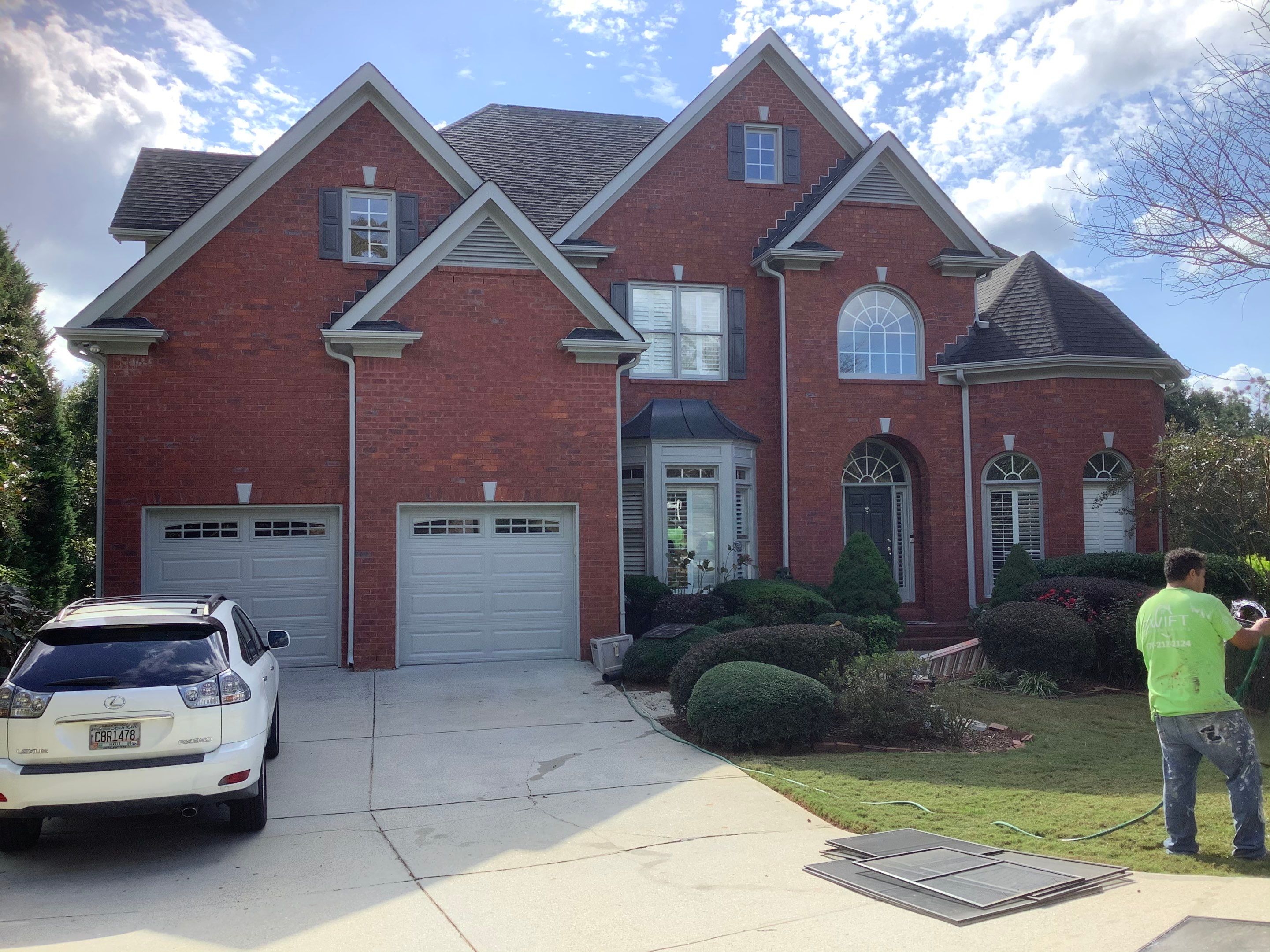 Exterior House Painting and Siding Refresh in Suwanee by Swift Home Renovations