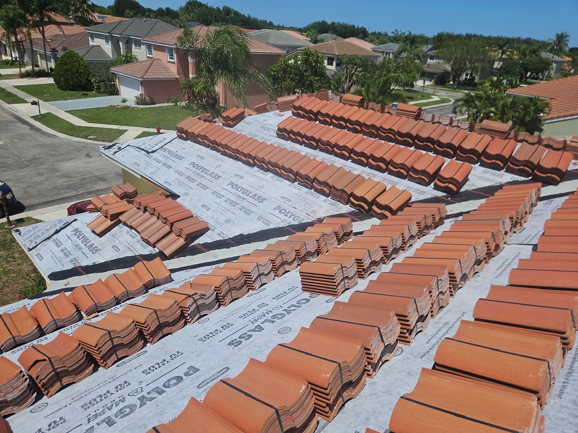 Residential Roofing Installation using WestLake Roofing Tile by BLUES BROTHERS ROOFING