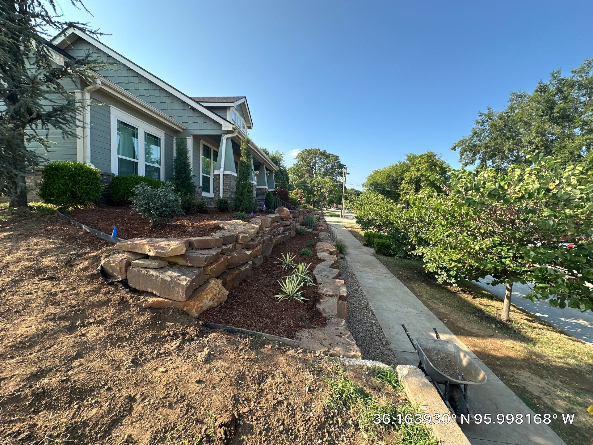 Project in Tulsa by Greenscapes Outdoor