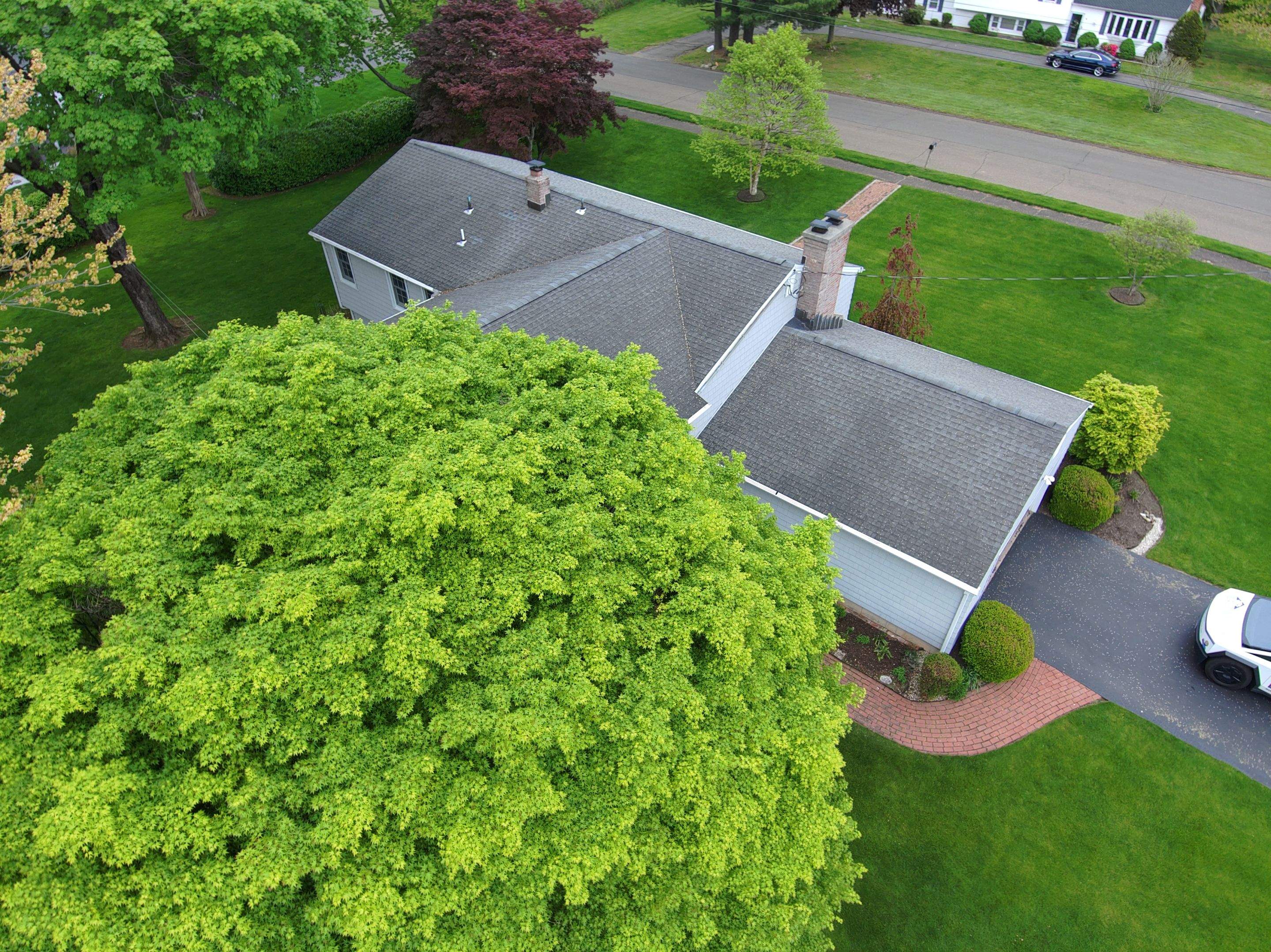 Residential Roof Replacement and Shingle Installation in North Haven by A Plus Exterior